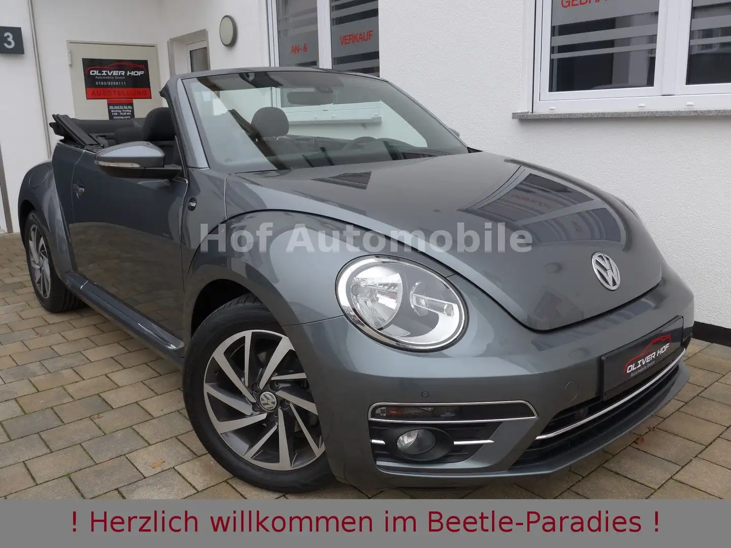 Volkswagen Beetle 1.2TSI DSG Sound Navi Appcon. SHZ 1.Hand Grijs - 1