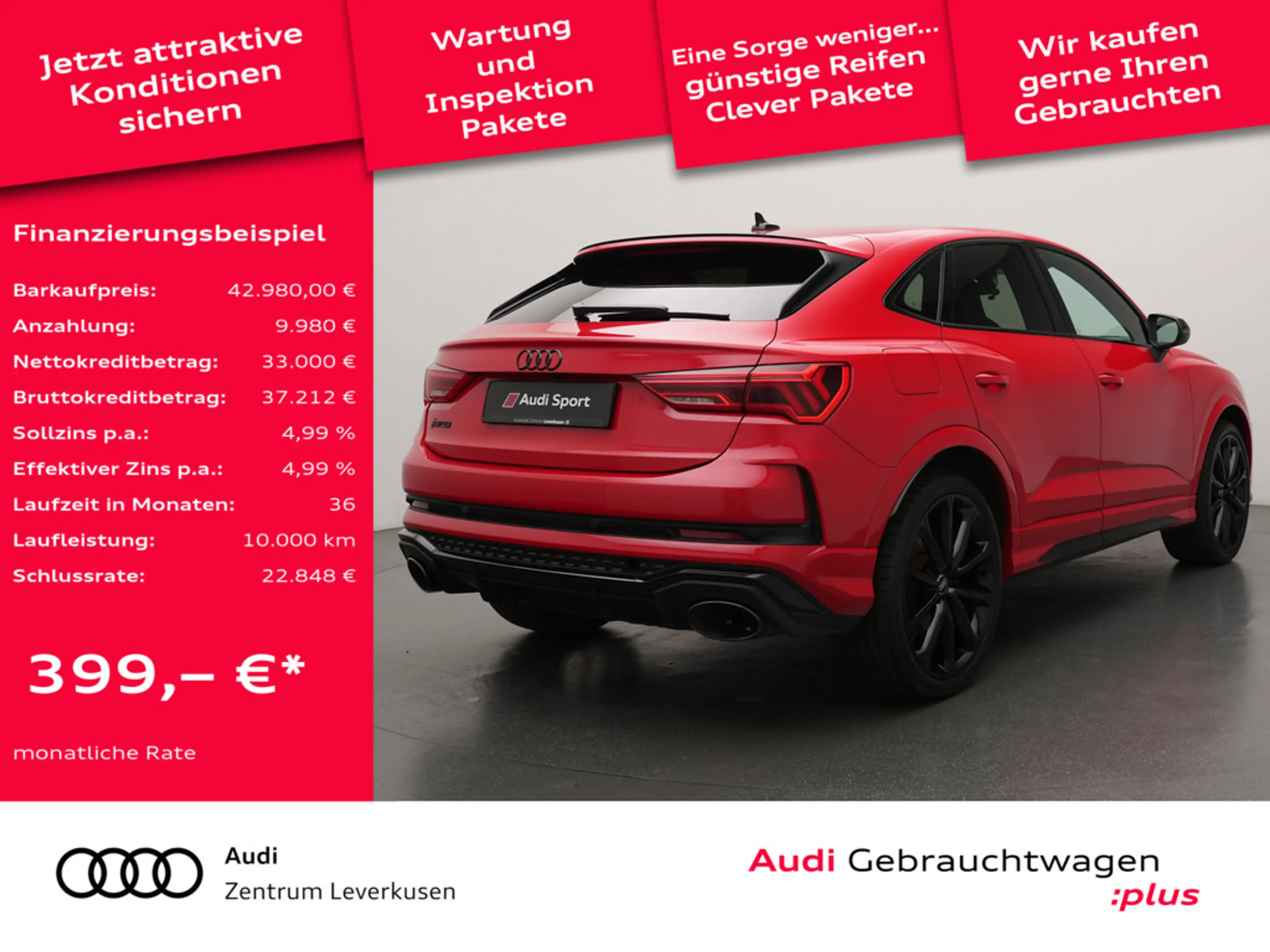 Audi RS Q3 Sportback quattro ACC PANO NAVI RAUTE — photo 2