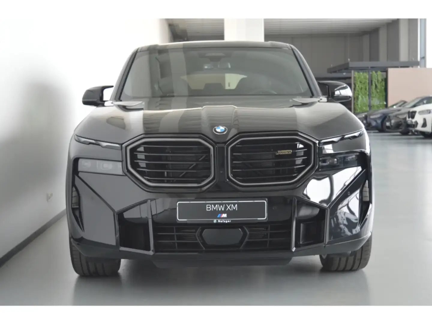 BMW XM Leder Laserlicht Soft-Close Park-Assistent B&W HUD Noir - 2