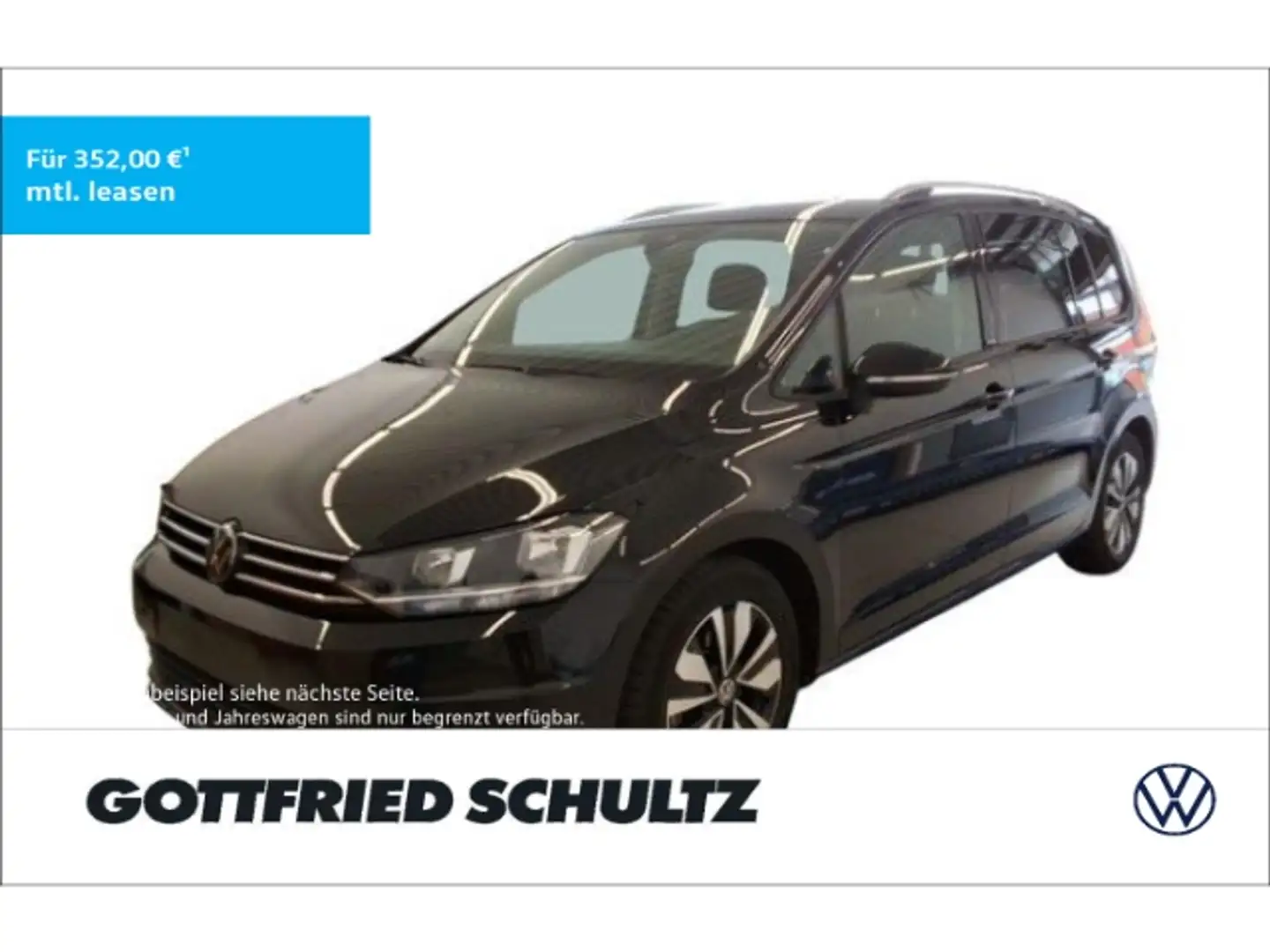 Volkswagen Touran 1.5 TSI Move DSG NAVI 7 SITZE SHZ PDC LM ZV Schwarz - 1