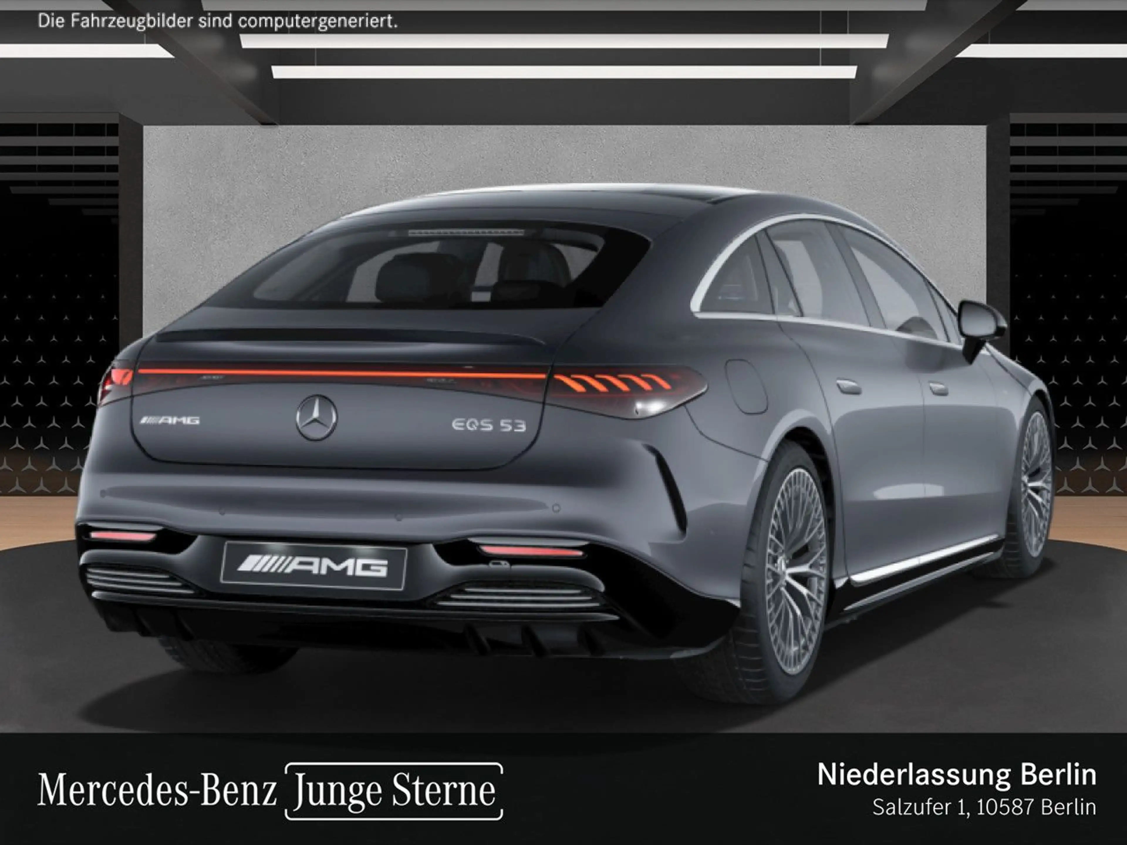 Mercedes-Benz EQS 53 AMG 4M Driversp Fahrass Fondent Airmat Pano — photo 5