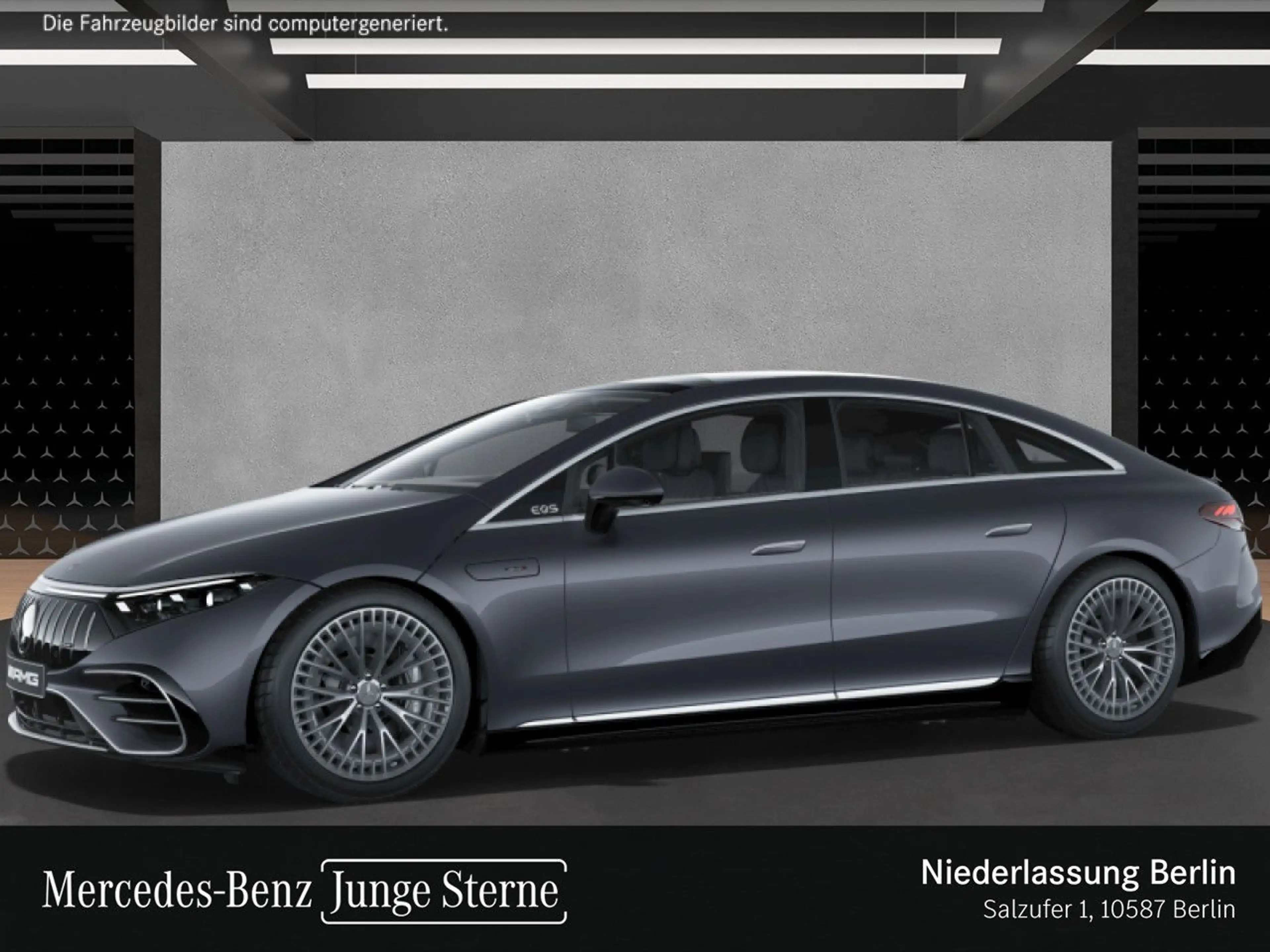 Mercedes-Benz EQS 53 AMG 4M Driversp Fahrass Fondent Airmat Pano — photo 3