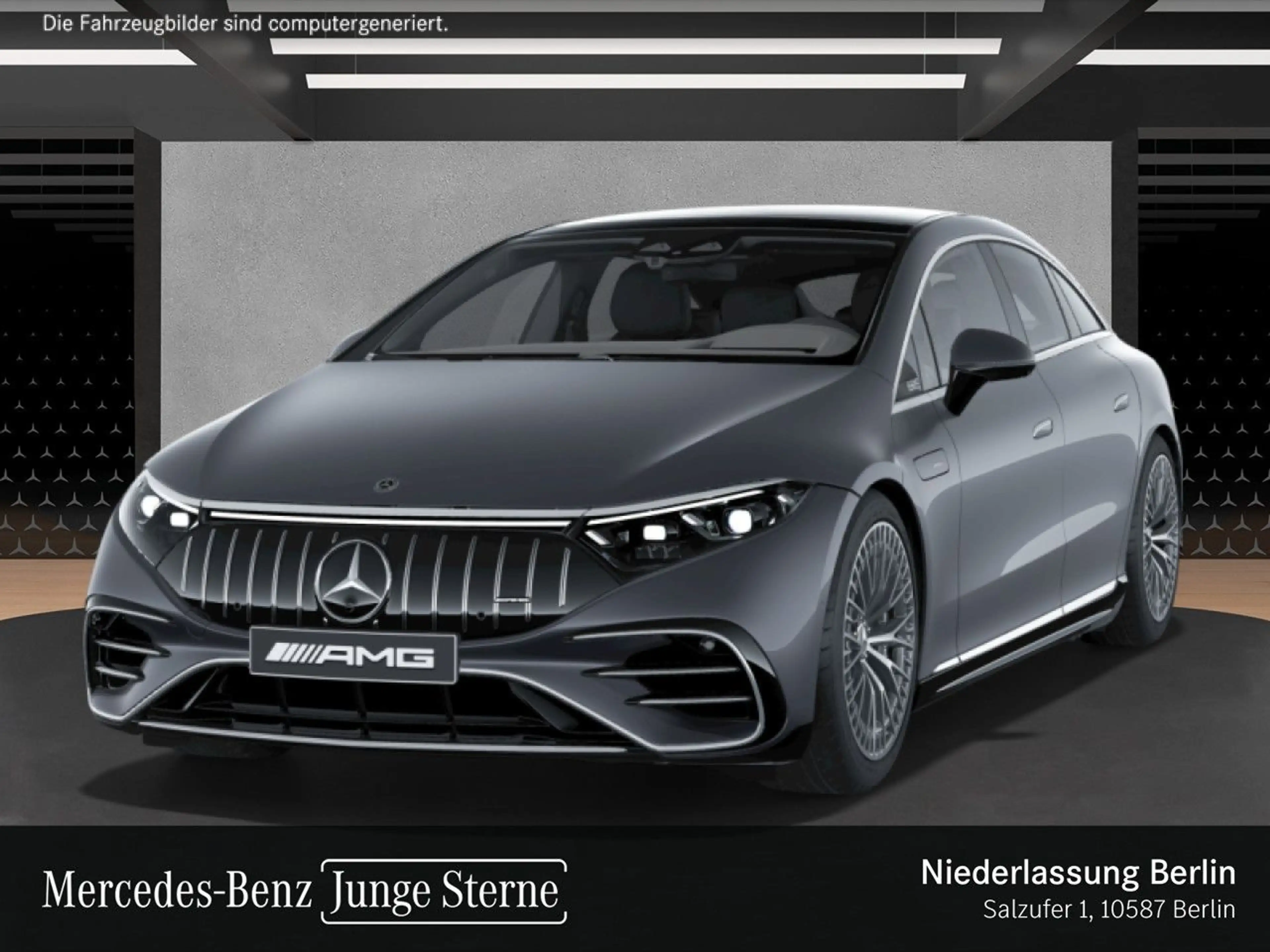 Mercedes-Benz EQS 53 AMG 4M Driversp Fahrass Fondent Airmat Pano — photo 2