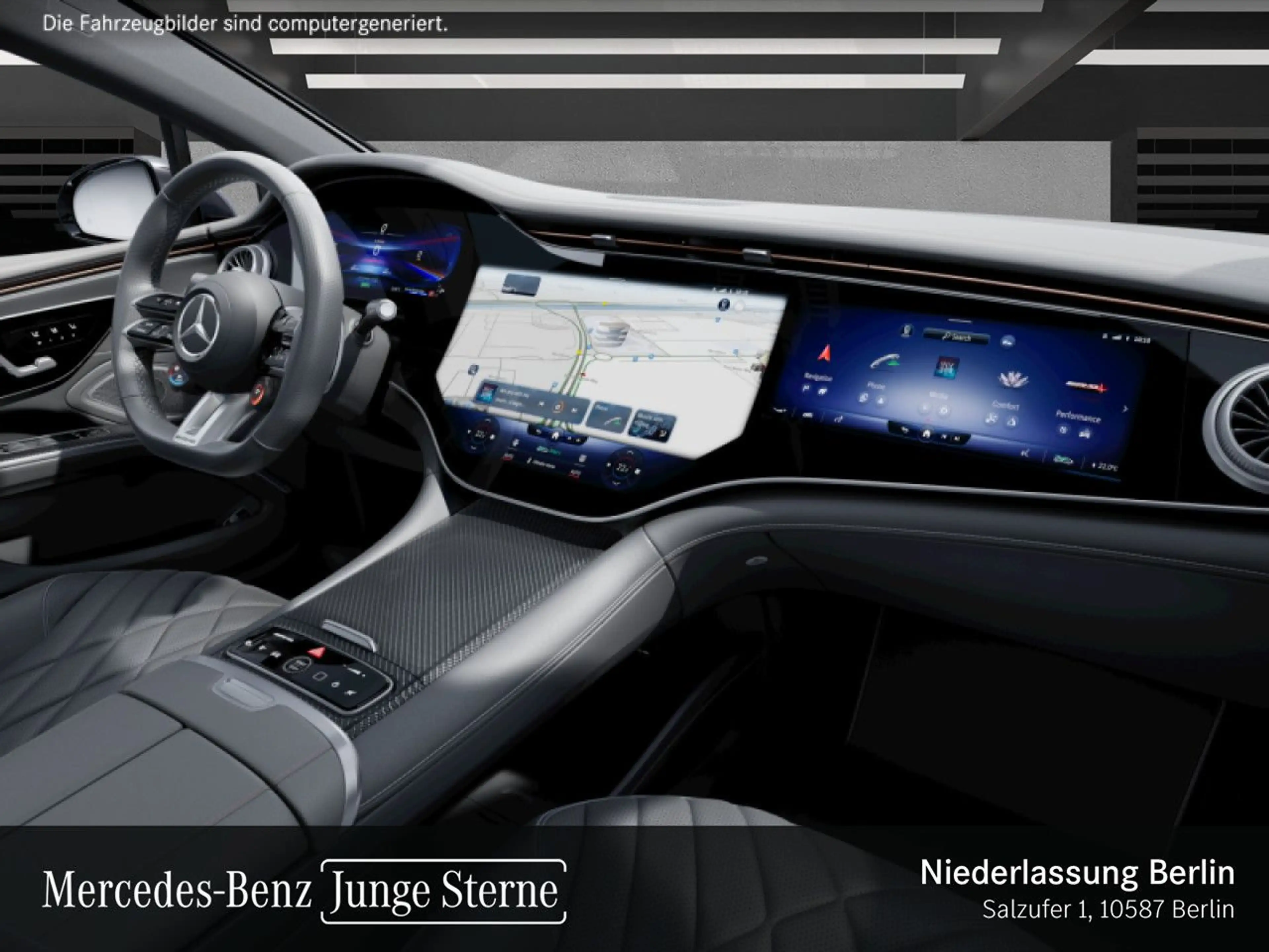 Mercedes-Benz EQS 53 AMG 4M Driversp Fahrass Fondent Airmat Pano — photo 11
