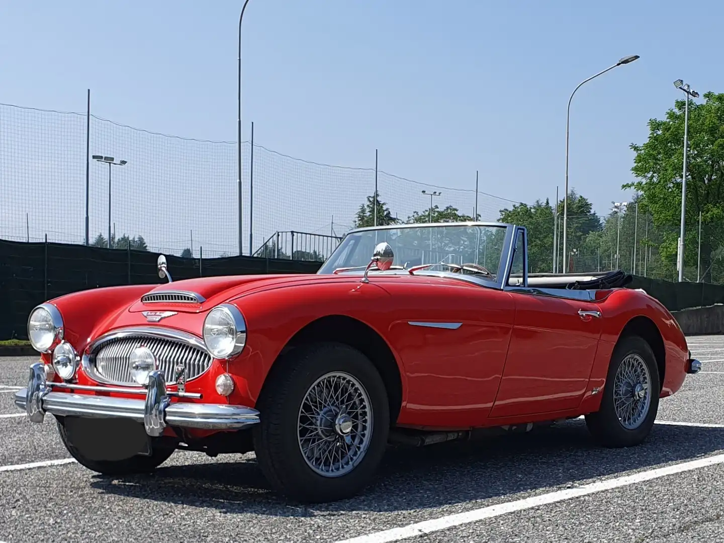 Austin-Healey 3000 Mk III BJ8 phase 1 Czerwony - 1