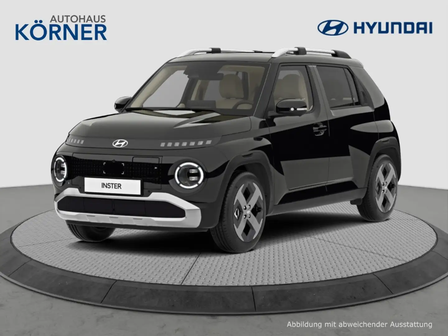Hyundai Inster 49 KWH TREND EFFIZIENZ+ASSISTENZPAKET DIGITIALES C Чорний - 1