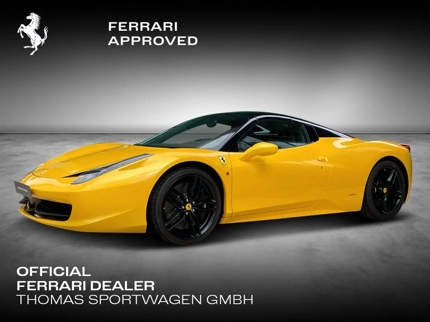 Ferrari 458 Spider / Giallo Triplo Strato / Lift / LED Gelb - 1
