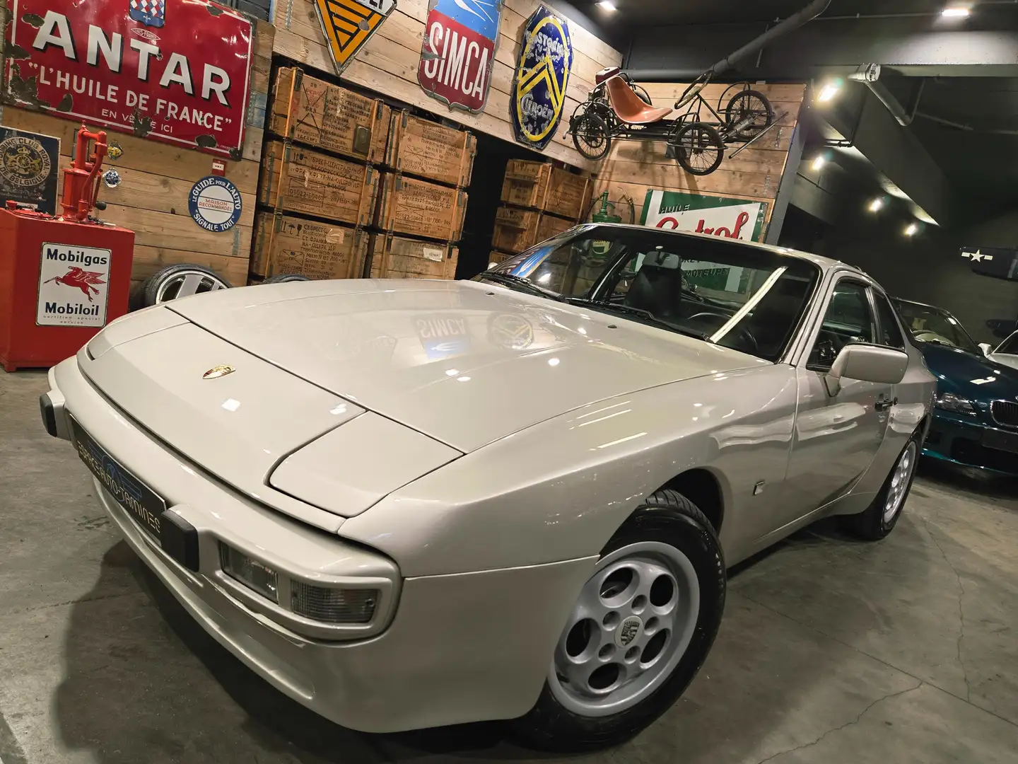 Porsche 944 VOITURE HYPER SAINE - COMBINAISON RECHERCHEE Argent - 1