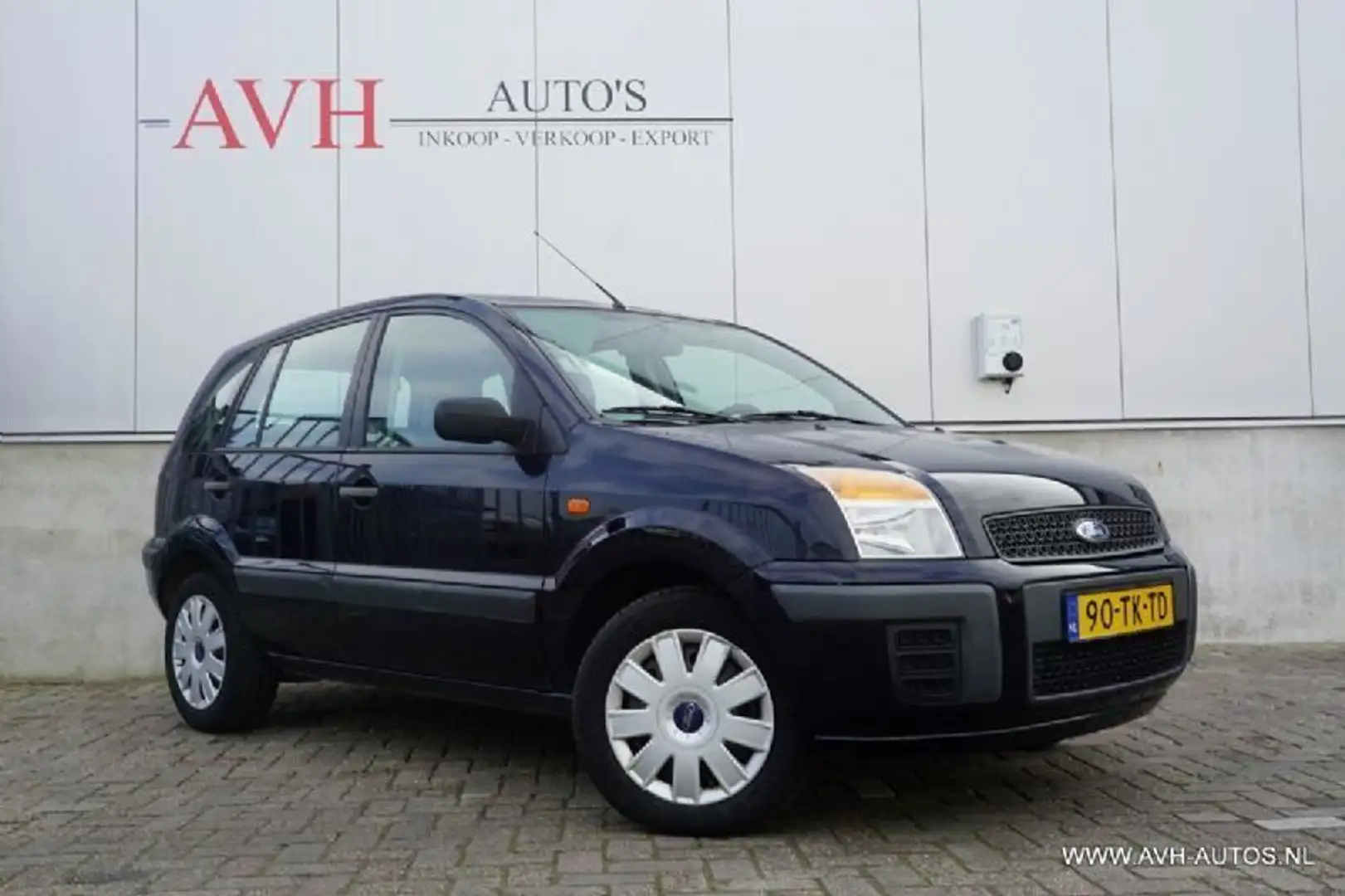 Ford Fusion 1.4i 16v champion 59kW Blauw - 2