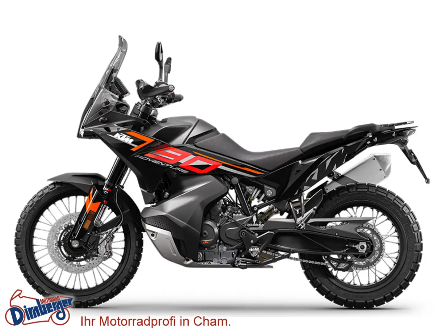 KTM 790 Adventure `24 1x schwarz =2495,- Discount Noir - 2
