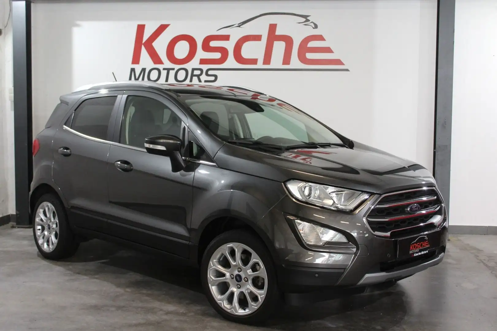Ford EcoSport Titanium B&O 1.Hand Unfallfrei SHZ Grau - 1