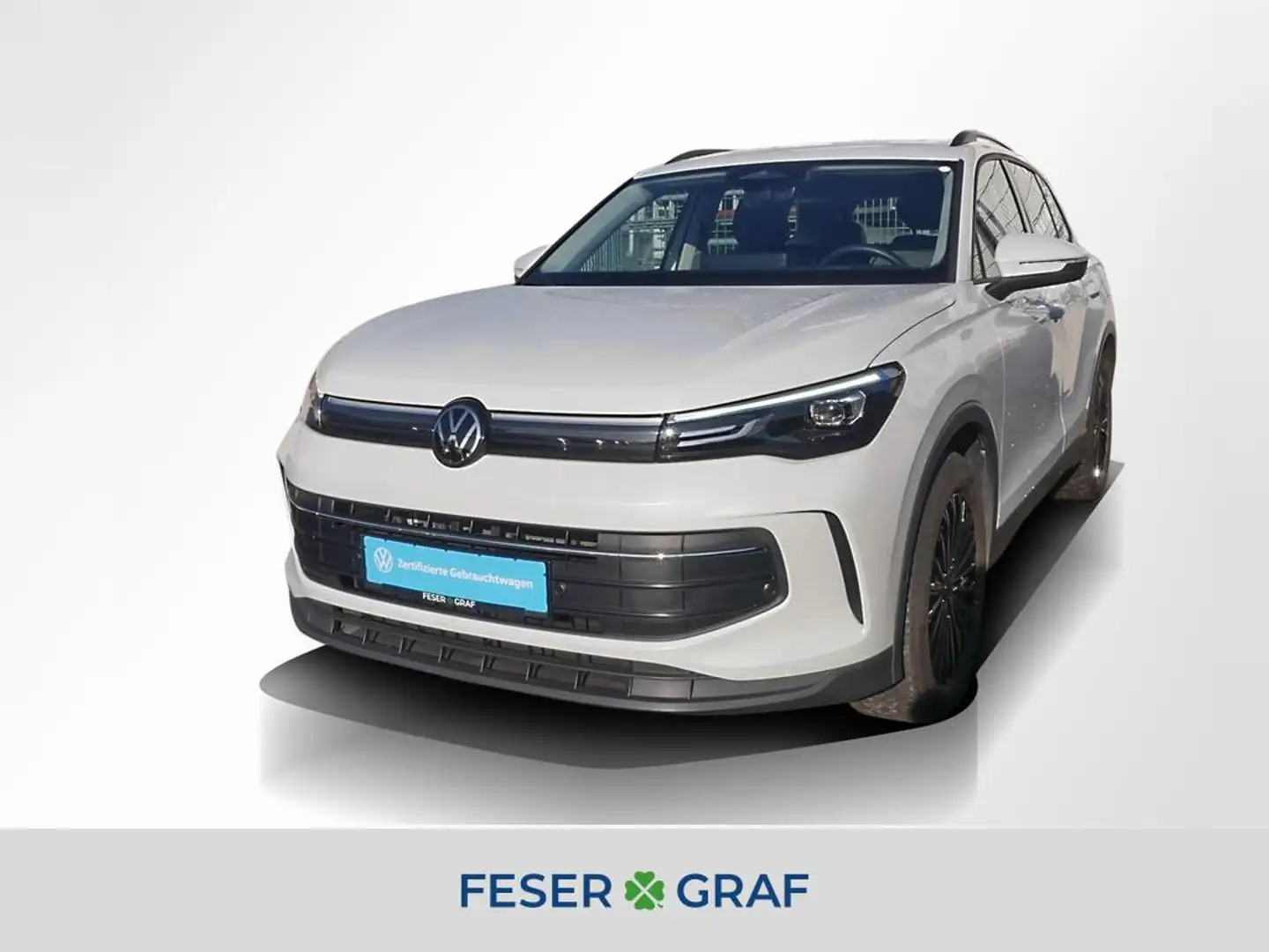 Volkswagen Tiguan 2.0 TDI Life DSG ACC AHK HuD RüKa Sitzh. Weiß - 1