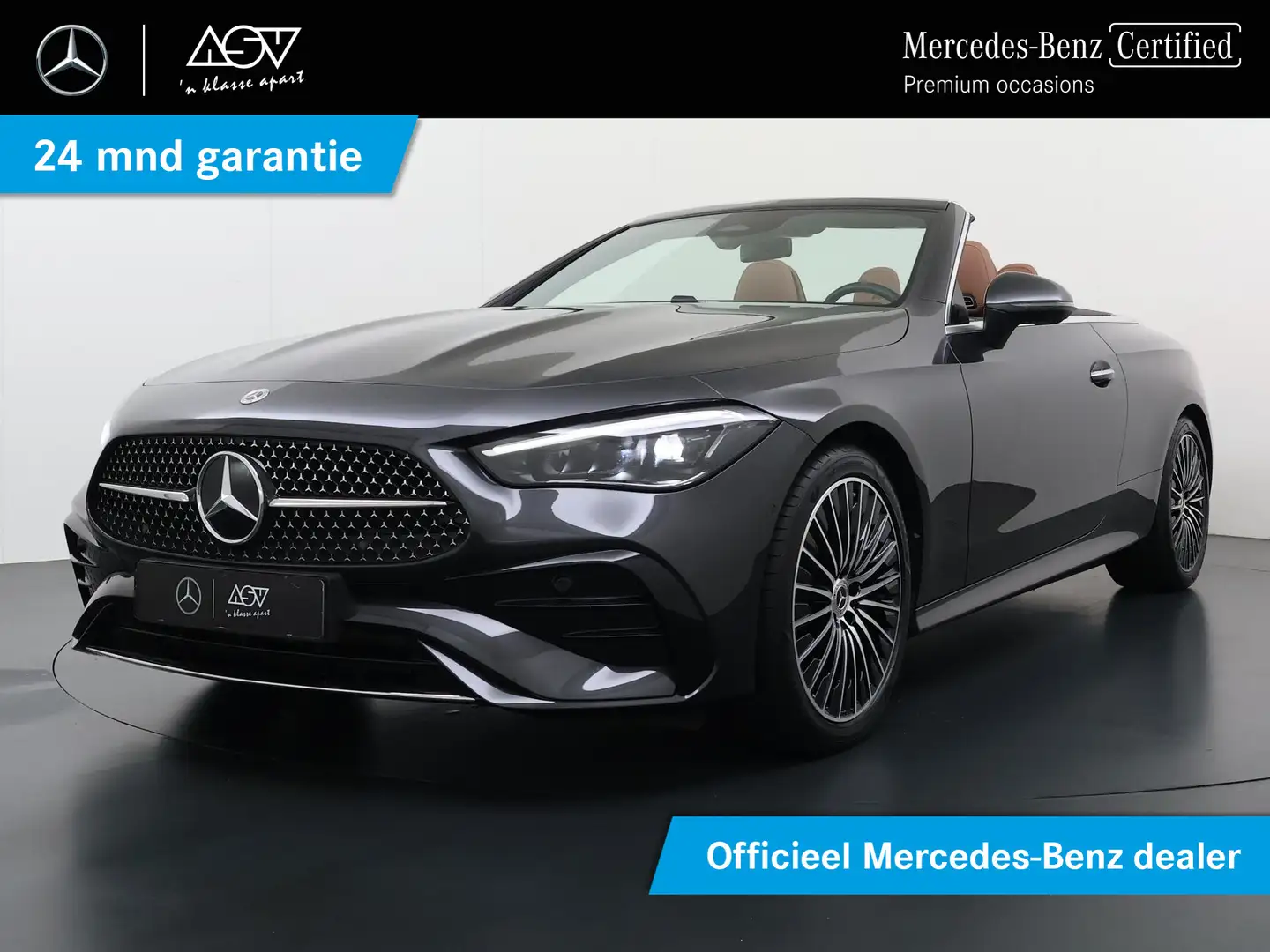 Mercedes-Benz CLE 200 Cabriolet AMG Line | Airscarf & Aircap | Sfeerverl Grijs - 1