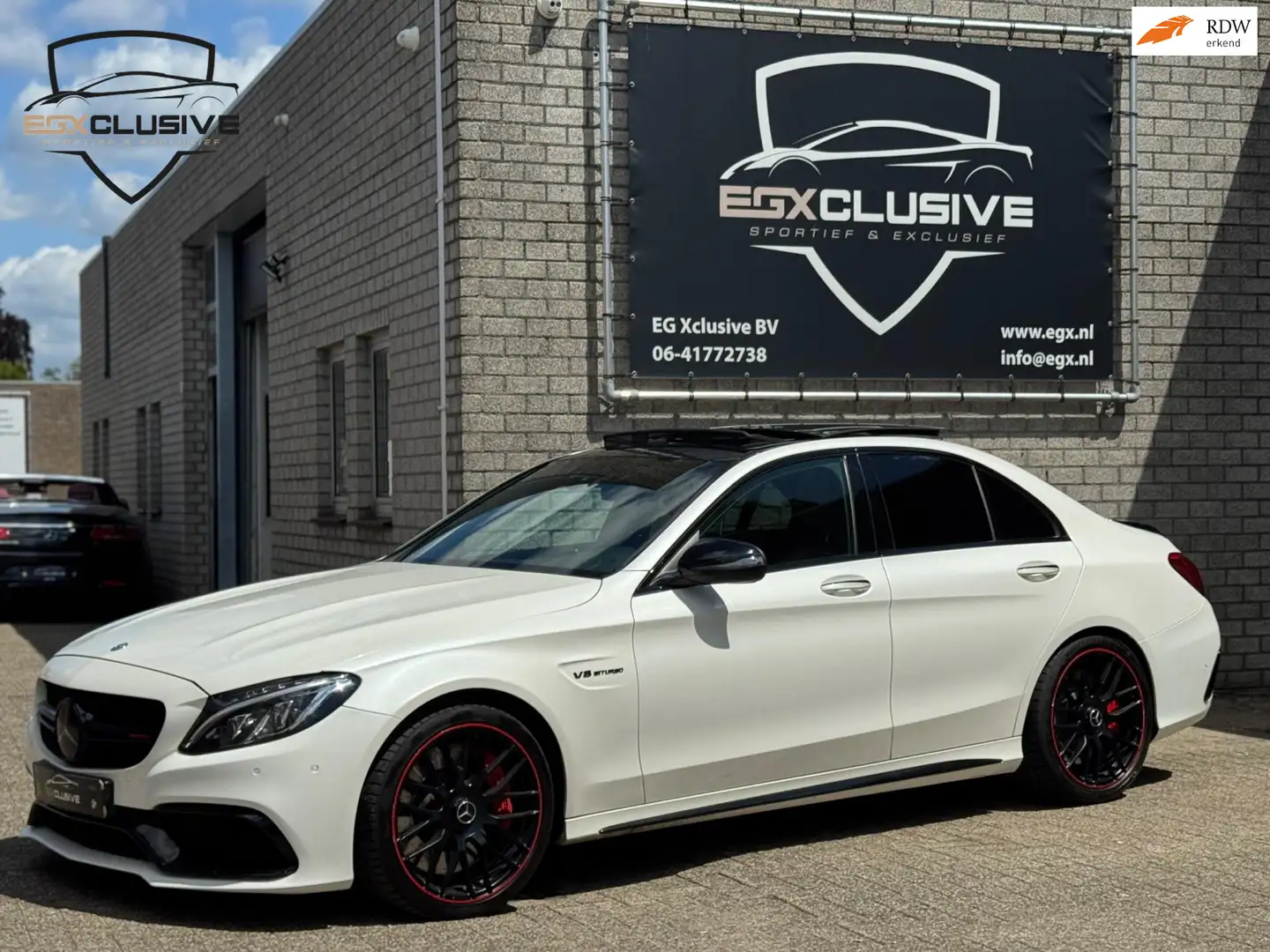 Mercedes-Benz C 63 AMG S Edition 1 PANO | BURMESTER | ACC | LANE | BLIND Wit - 1