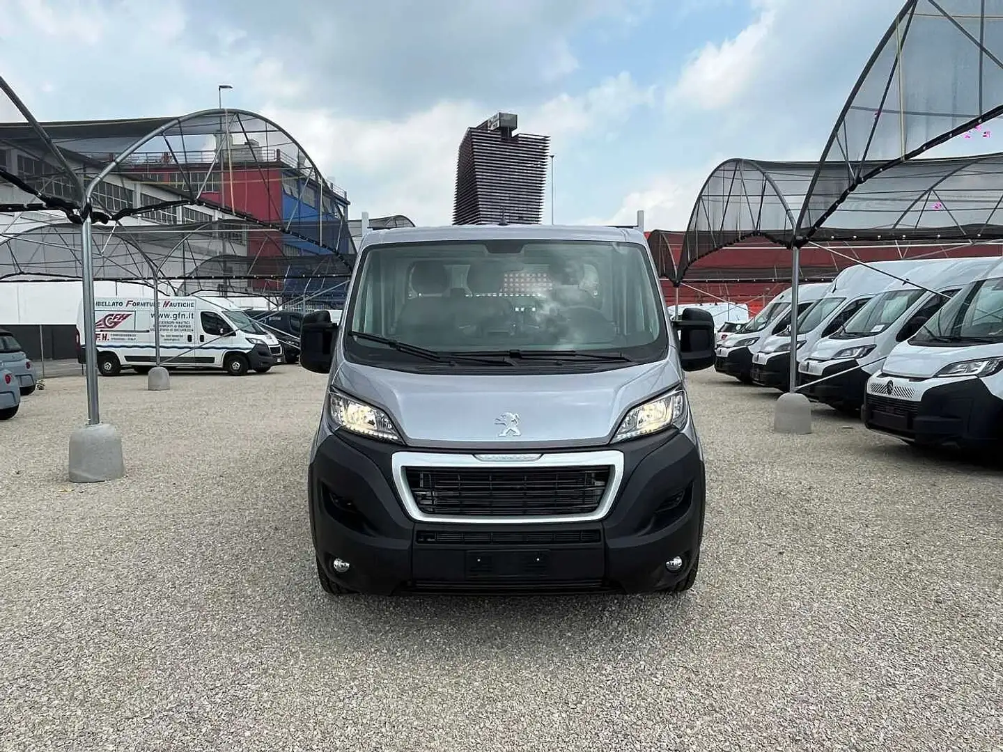Peugeot Boxer Ribaltabile l3 165cv sponde da 800mm Grigio - 2