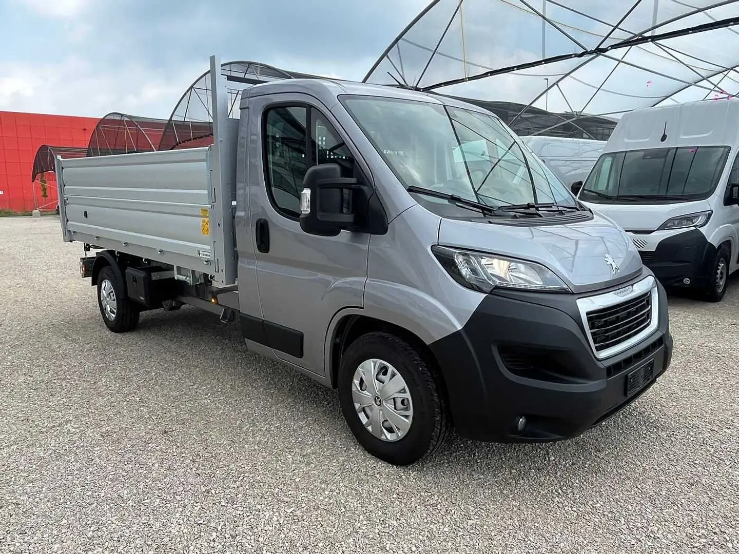 Peugeot Boxer Ribaltabile l3 165cv sponde da 800mm Grigio - 1