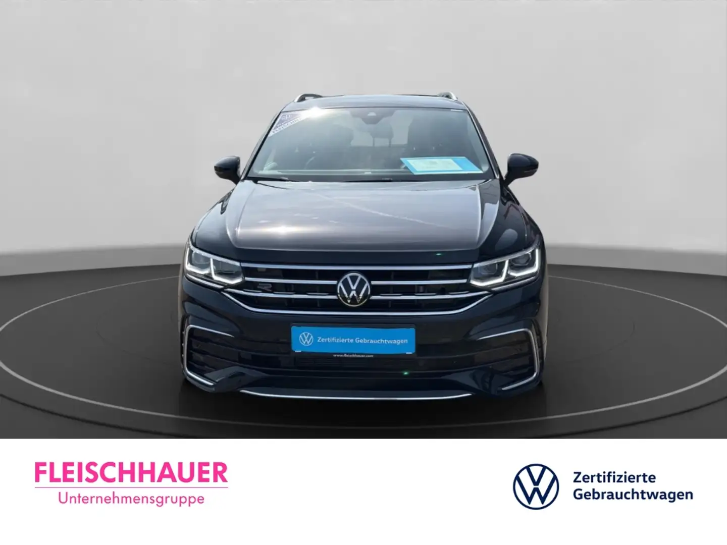 Volkswagen Tiguan R-Line 4Motion TDI DSG+ACC+STANDHZ+SHZ+AHK Schwarz - 2
