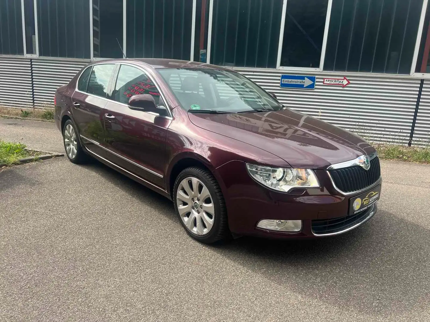 Skoda Superb Elegance Automatik Klima Navi Burdeos - 2