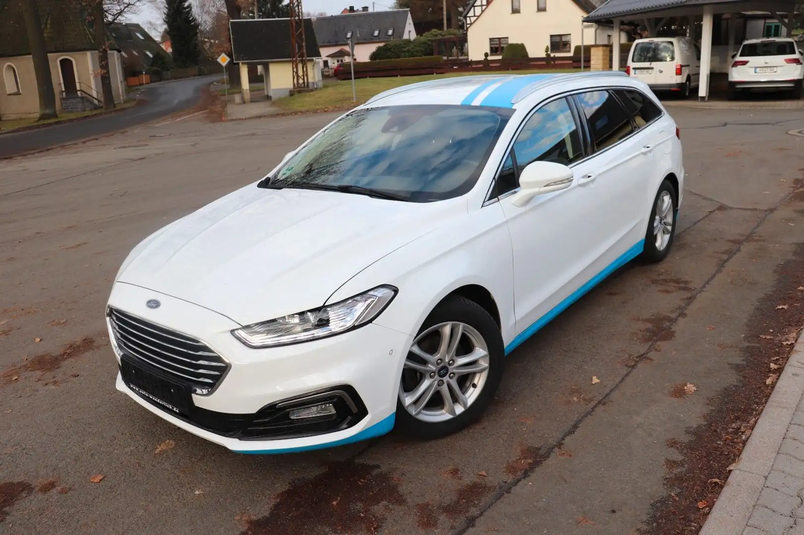 Ford Mondeo Turnier Titanium HU neu netto 9495€ Weiß - 2