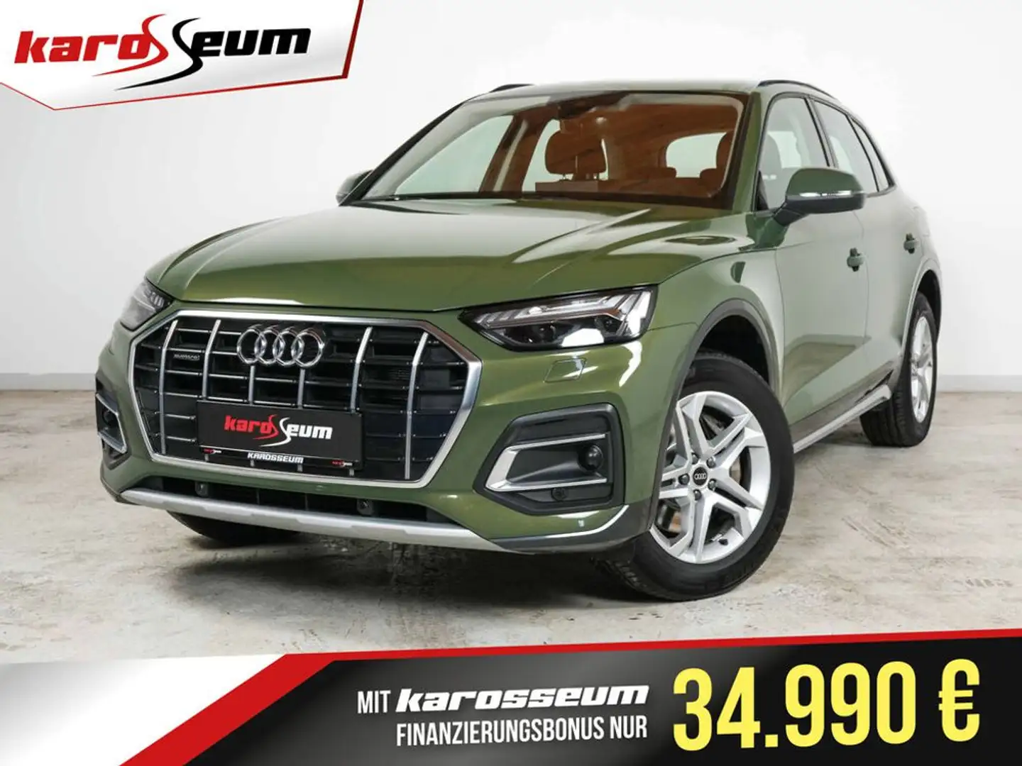 Audi Q5 50 TFSI e advanced quattro *AHK*HEADUP*ACC*RFK* Grün - 1