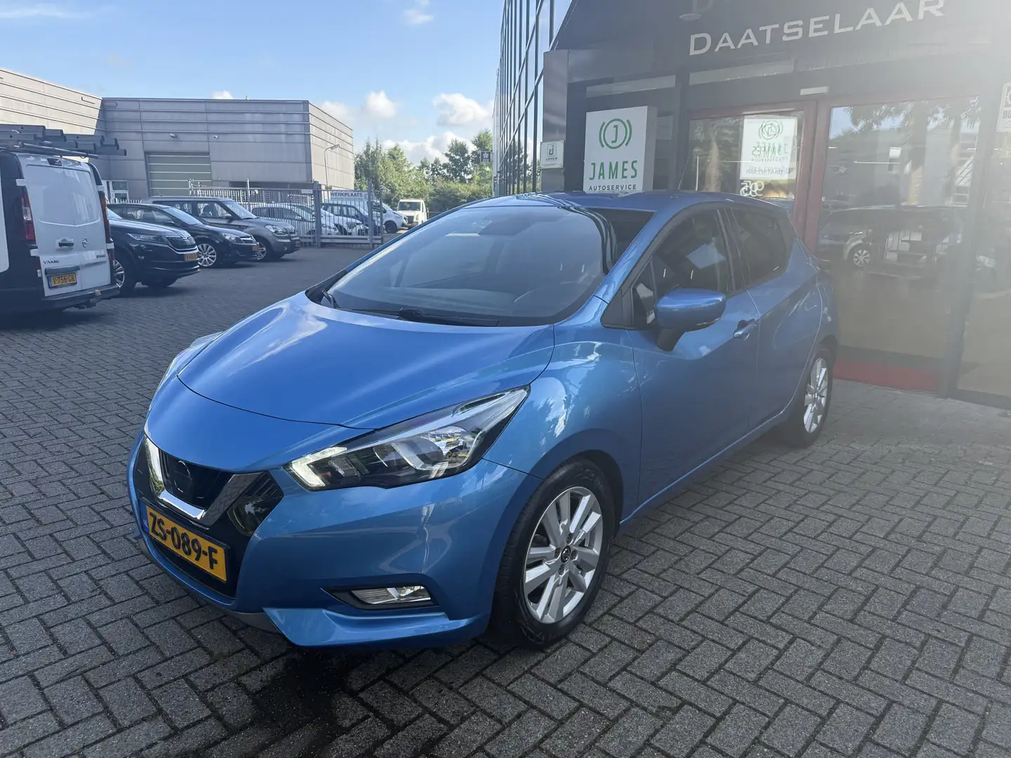 Nissan Micra 1.0 IG-T N-Connecta Blauw - 2