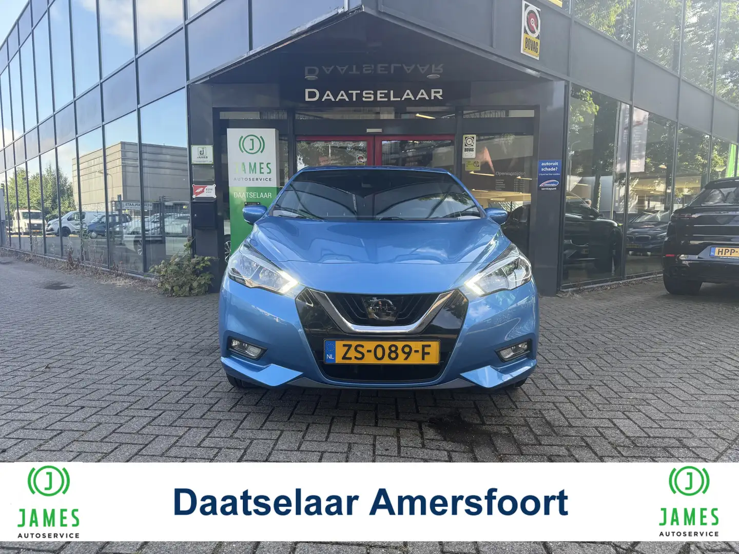 Nissan Micra 1.0 IG-T N-Connecta Blauw - 1