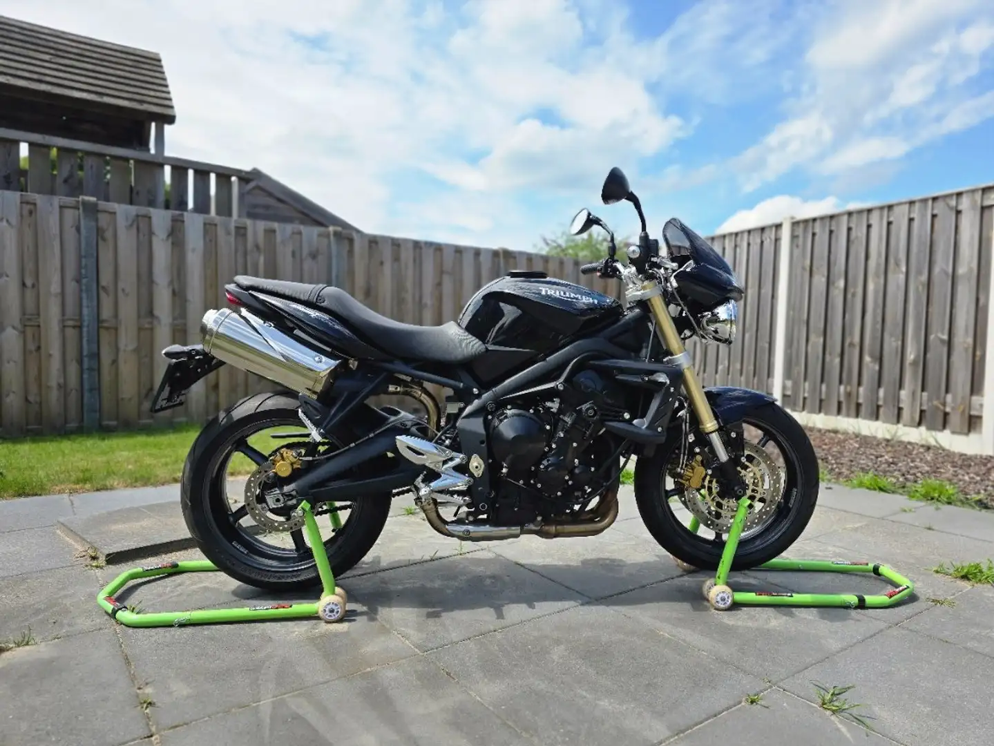 Triumph Street Triple 675 Zwart - 1