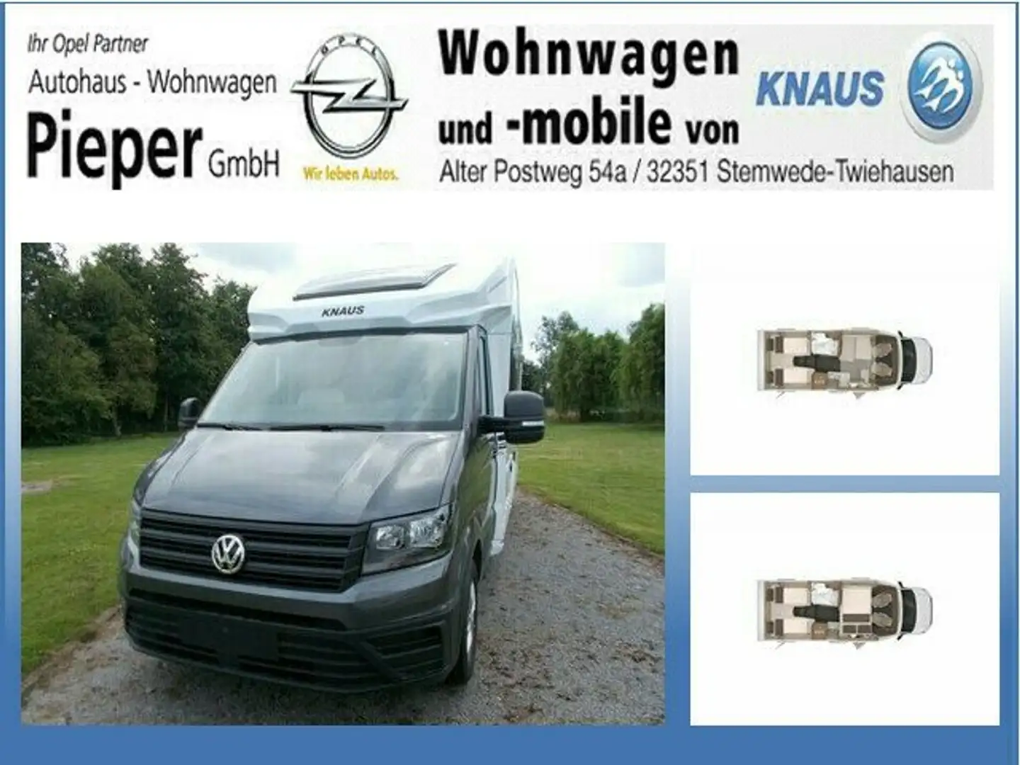 Knaus VAN WAVE 640 MEG VANSATION Mit Hubbett - 1