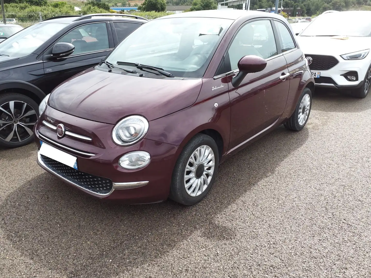 Fiat 500 1.0 hybrid Dolcevita 70cv WEB EDITION Rosso - 1