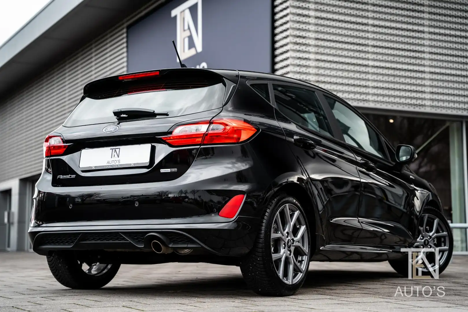 Ford Fiesta 1.0 EcoBoost Hybrid ST-Line Automaat | CarPlay | S Noir - 2