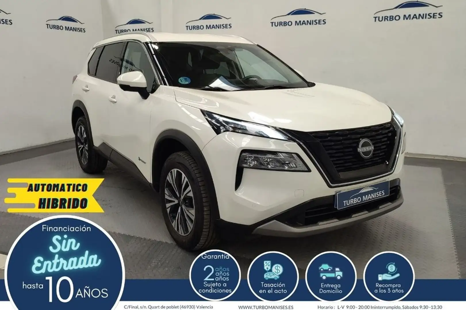 Nissan X-Trail 5pl 1.5 e-POWER 152kW 4x2 A/T N-Connecta Blanco - 1
