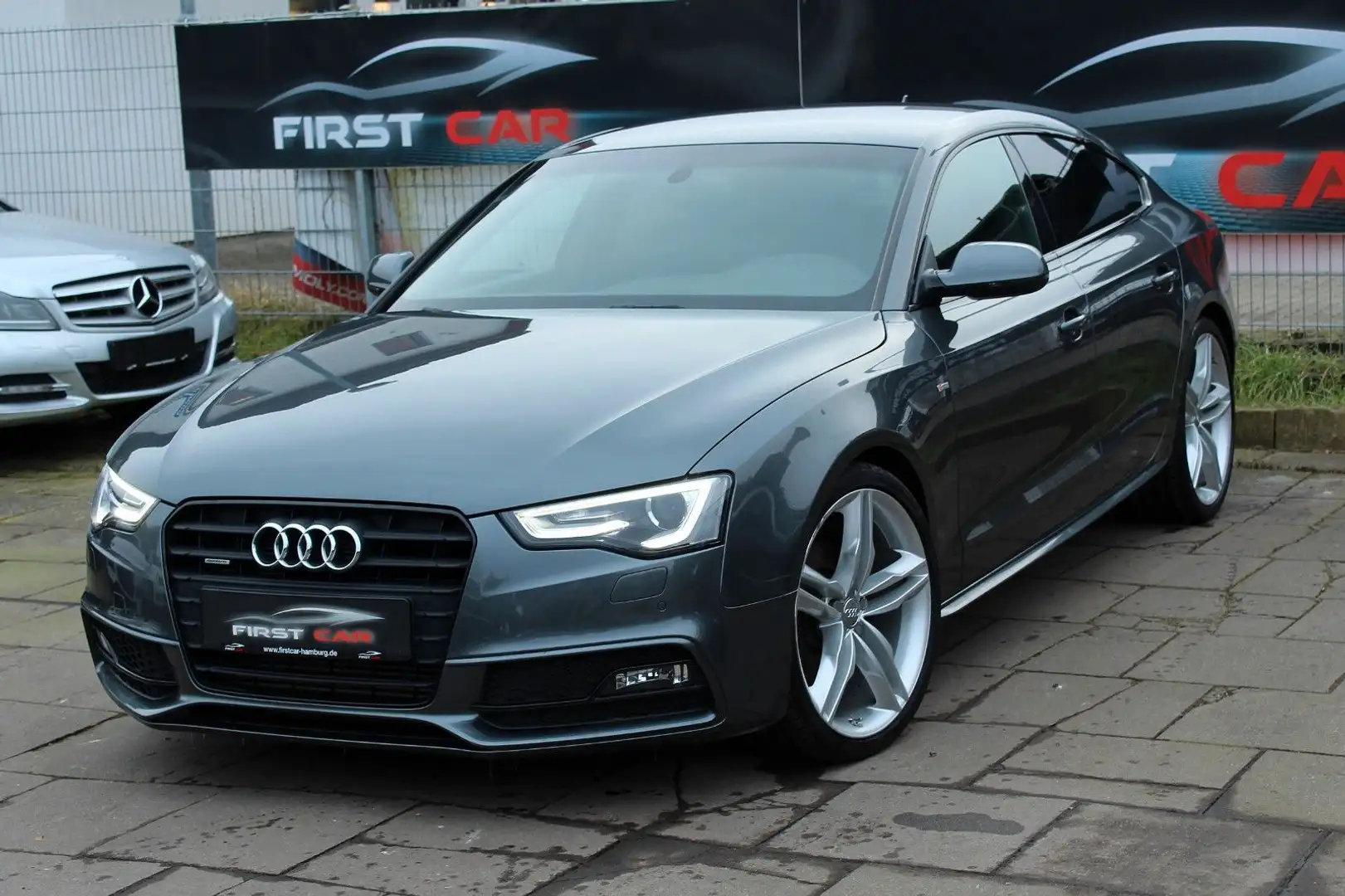 Audi A5 Sportback 3.0 TDI Quattro S-Line|NAVI|XENON| Grau - 1