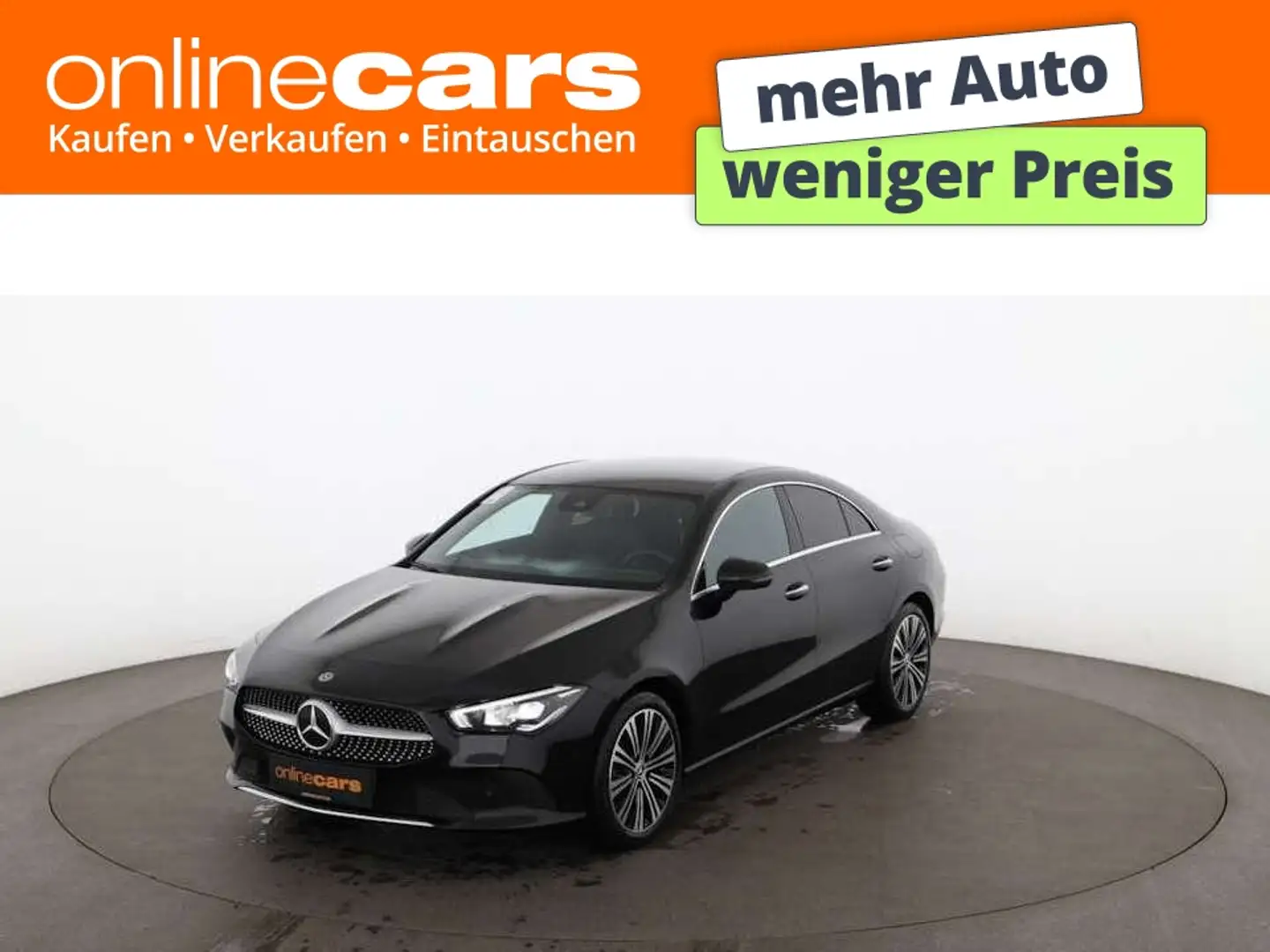 Mercedes-Benz CLA 220 d Progressive Aut LED NAVI LEDER SITZHZG Schwarz - 1