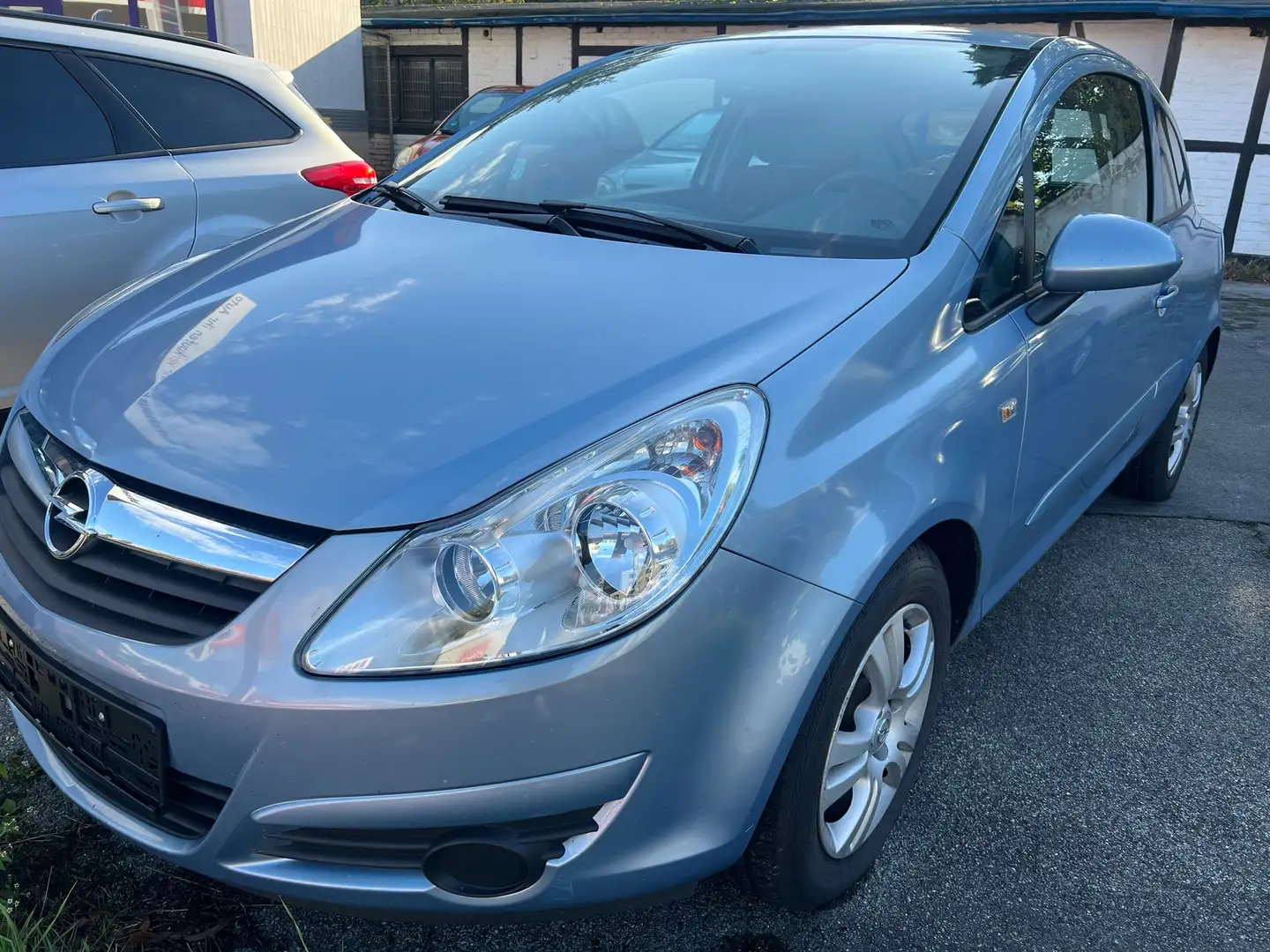 Opel Corsa 1.2 Klima, Erstbesitz Blau - 1
