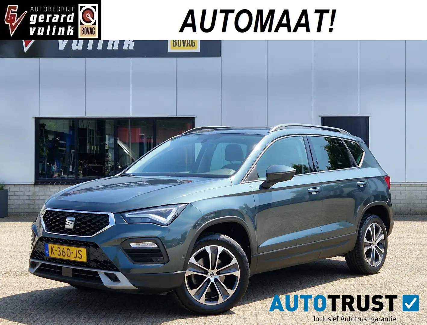 SEAT Ateca 1.5 TSI Style Business Intens CAMERA PANO CARPLAY Groen - 1