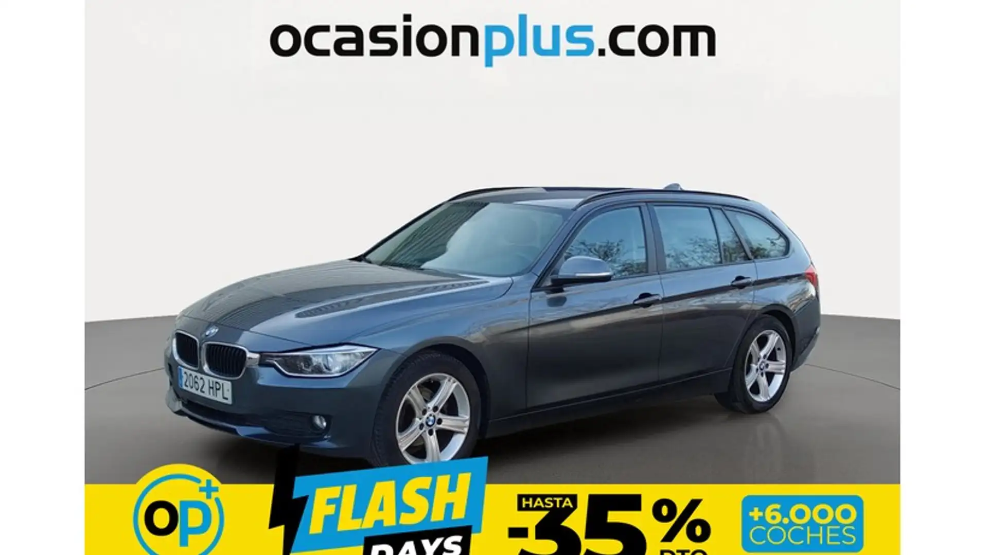 BMW 318 318d Touring (0.0) Gris - 1