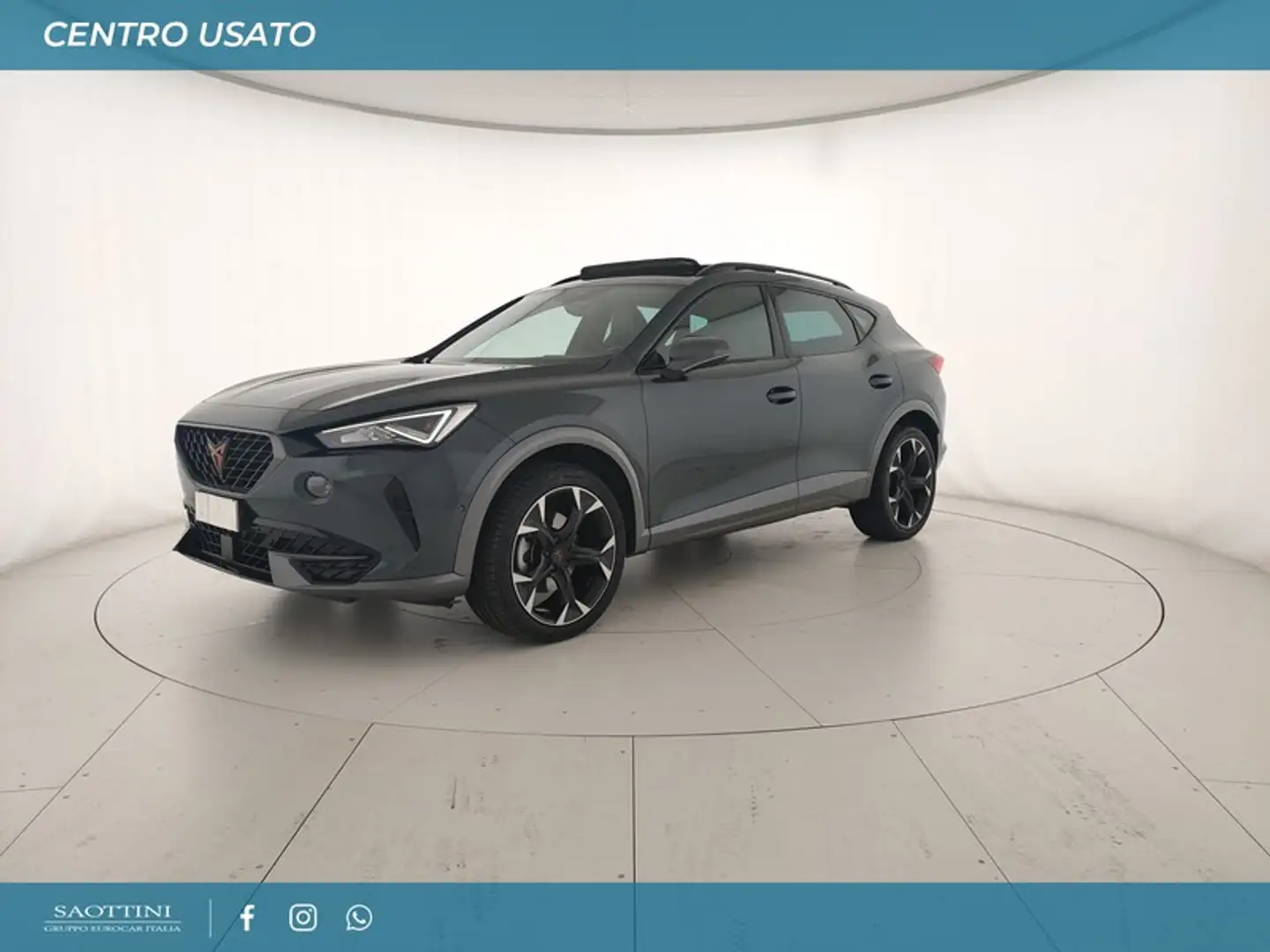 CUPRA Formentor 1.5 TSI 150 CV DSG - TETTO - Verde - 1