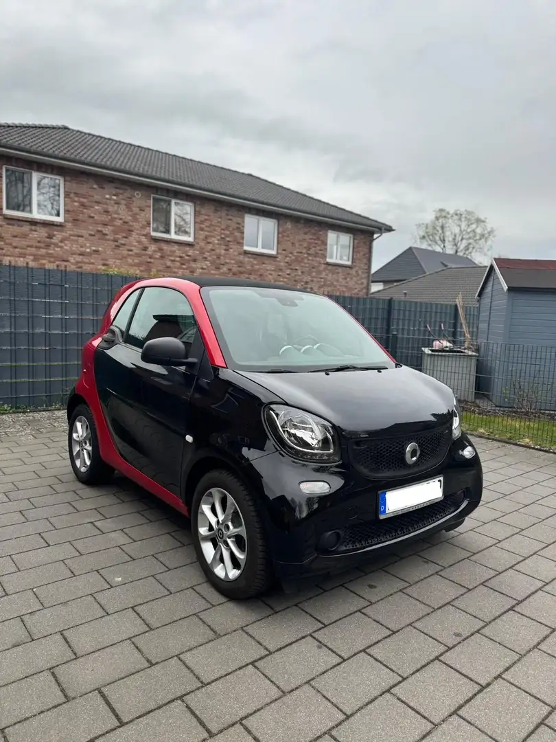smart forTwo Klima, wenig KM, scheckheftgepflegt Siyah - 1