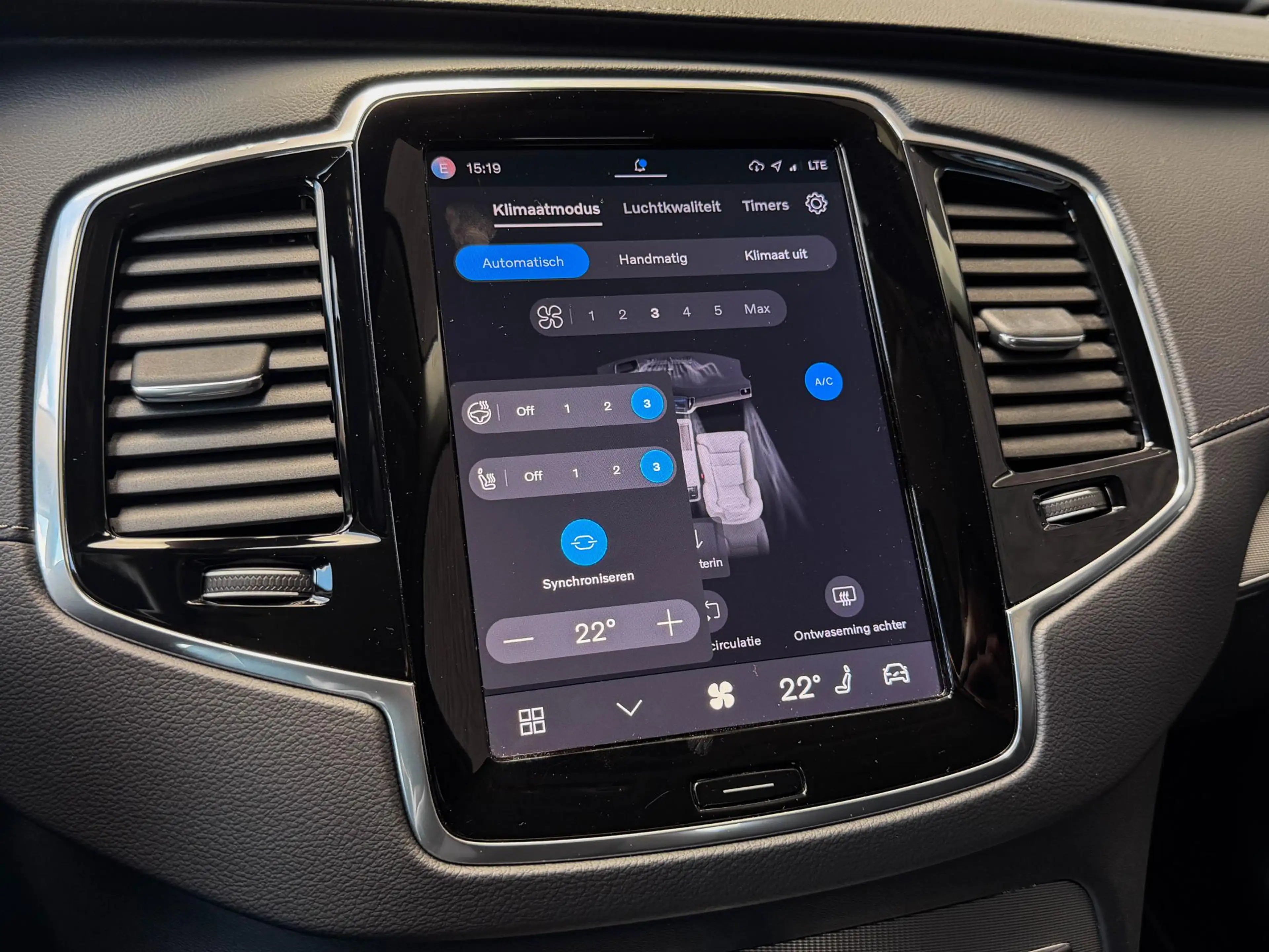Volvo XC90 2.0 T8 Recharge AWD All Black | 22" | Trekh. | Bli — photo 19