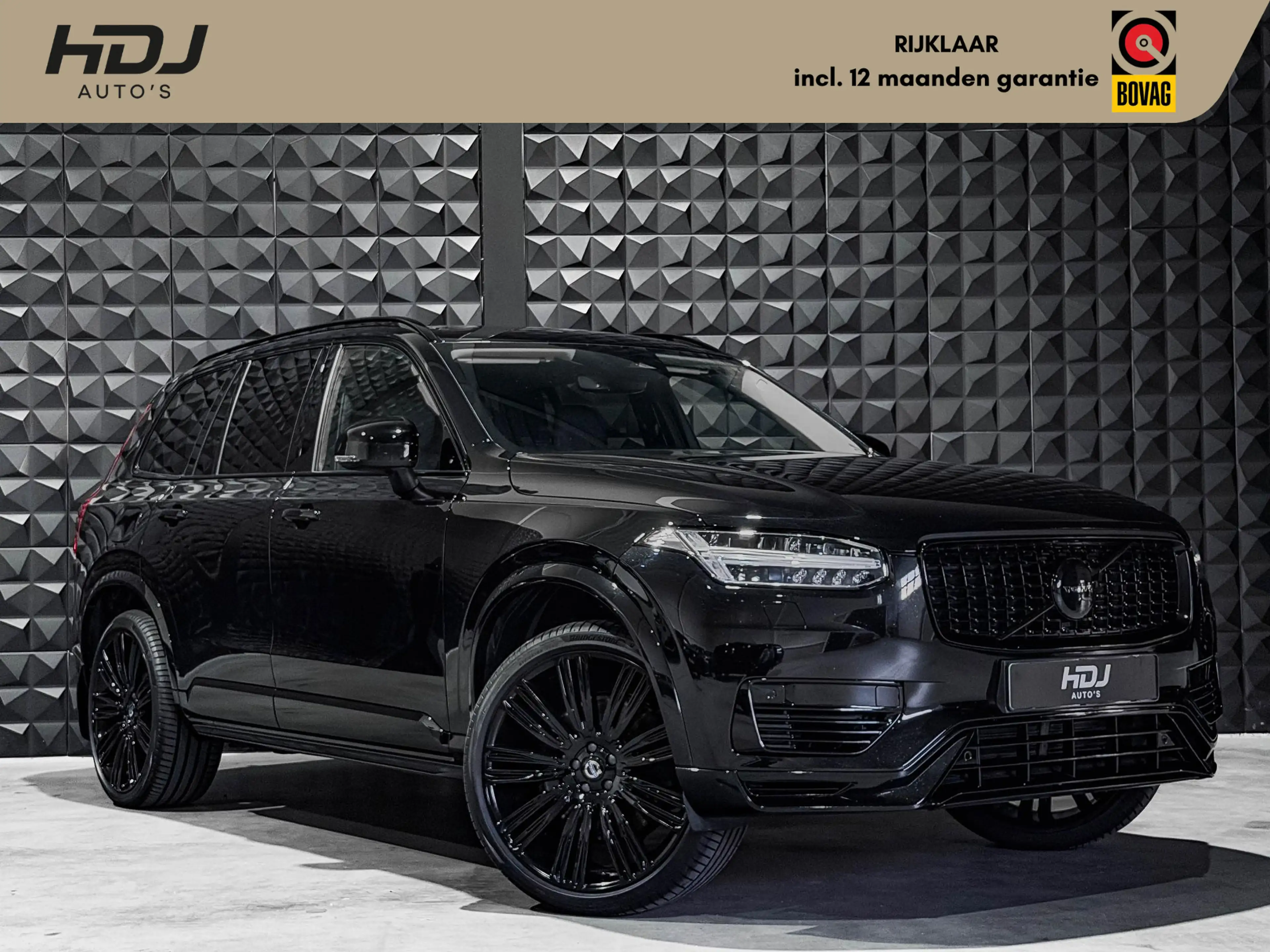 Volvo XC90 2.0 T8 Recharge AWD All Black | 22" | Trekh. | Bli