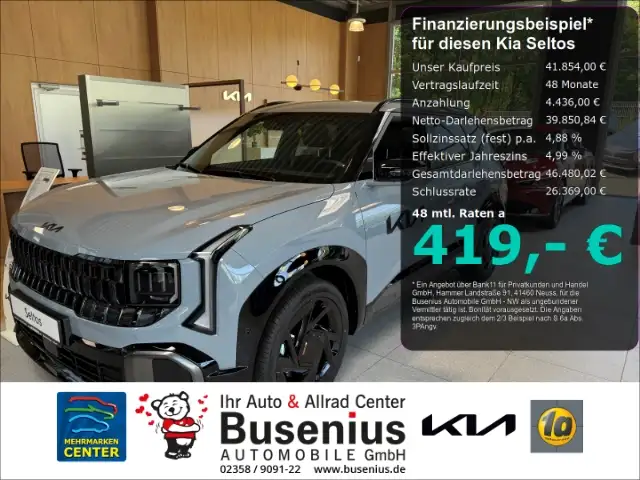 Kia Seltos 1.6T AWD DCT X-Line +SHZ+LED+360Kamera+19Zoll