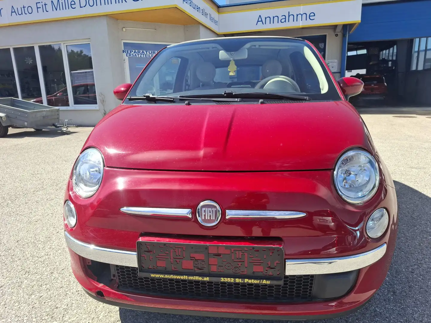Fiat 500C 500 Cabrio 1,2 Rot - 2