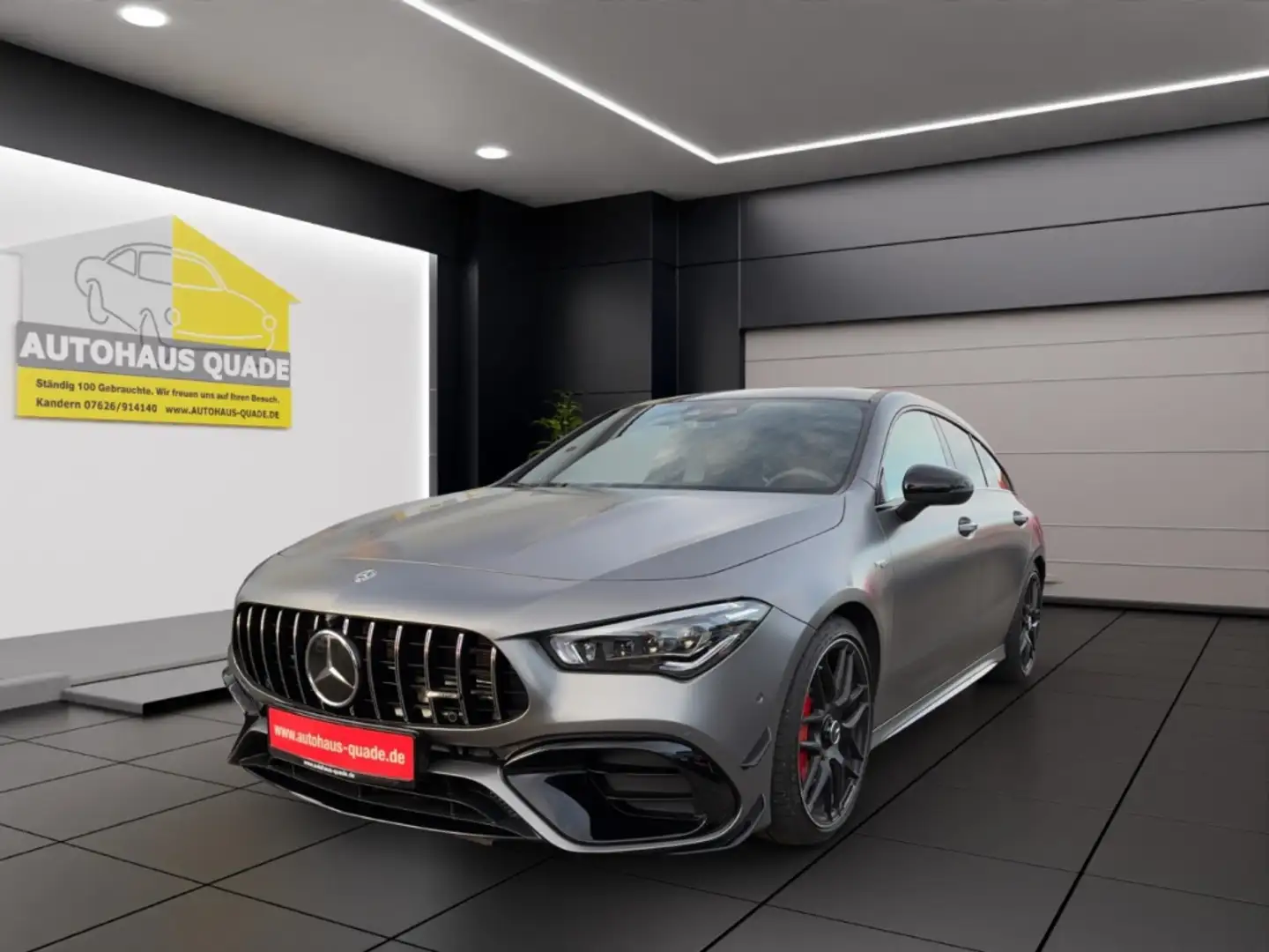 Mercedes-Benz CLA 45 AMG S 4Matic EU6d MULTIBEAM El. Navi digitales Cockpit Grijs - 1