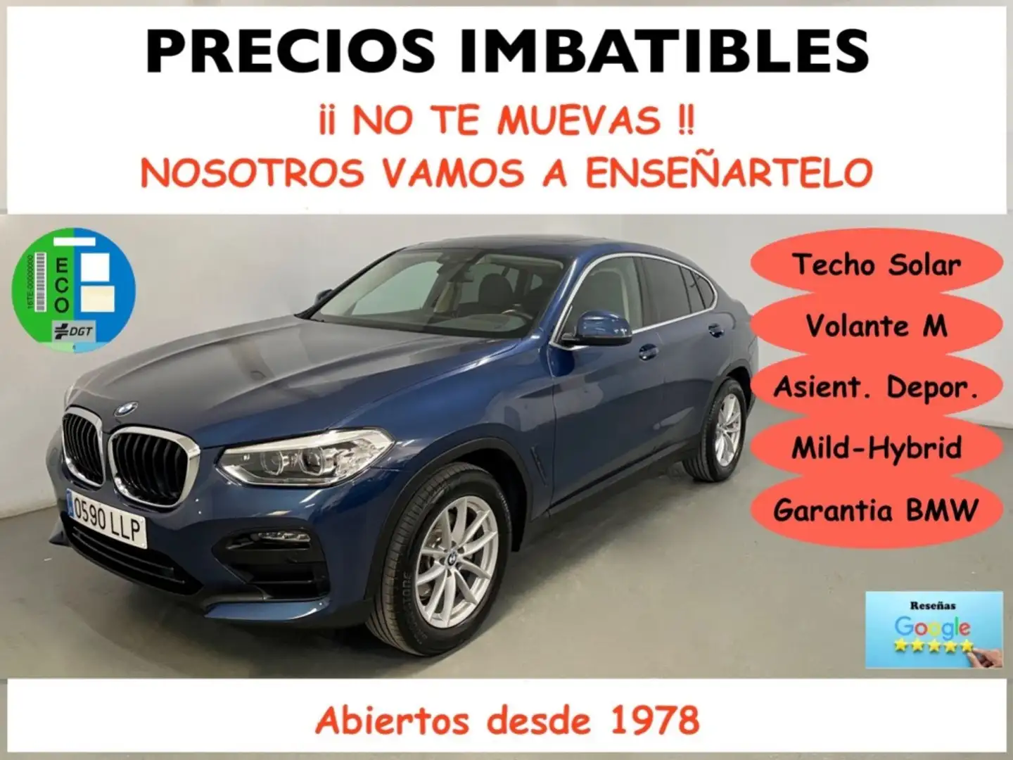 BMW X4 xDrive 20dA Azul - 1