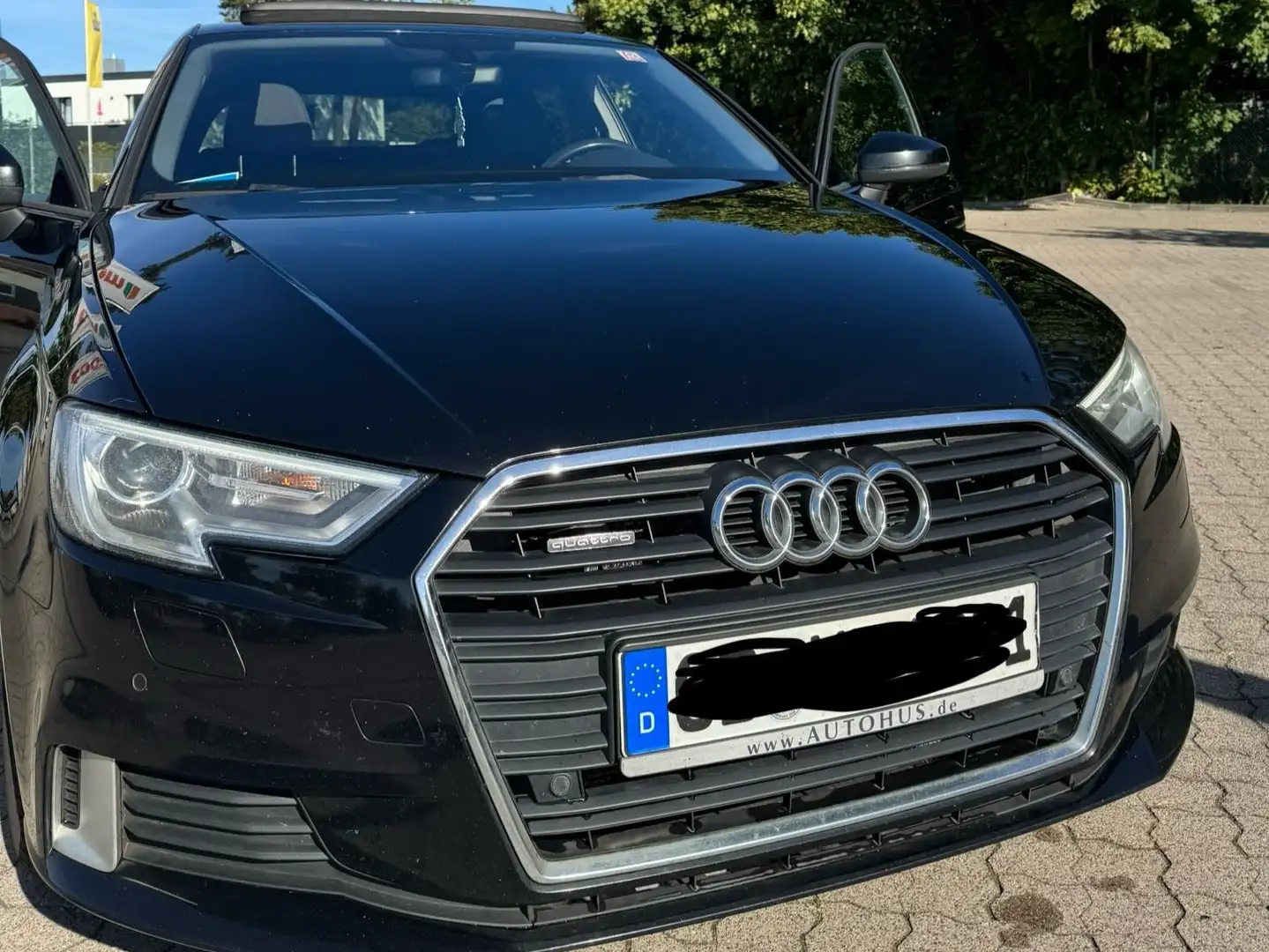 Audi A3 A3 SB 2,0 TDI quattro S-tronic Schwarz - 2