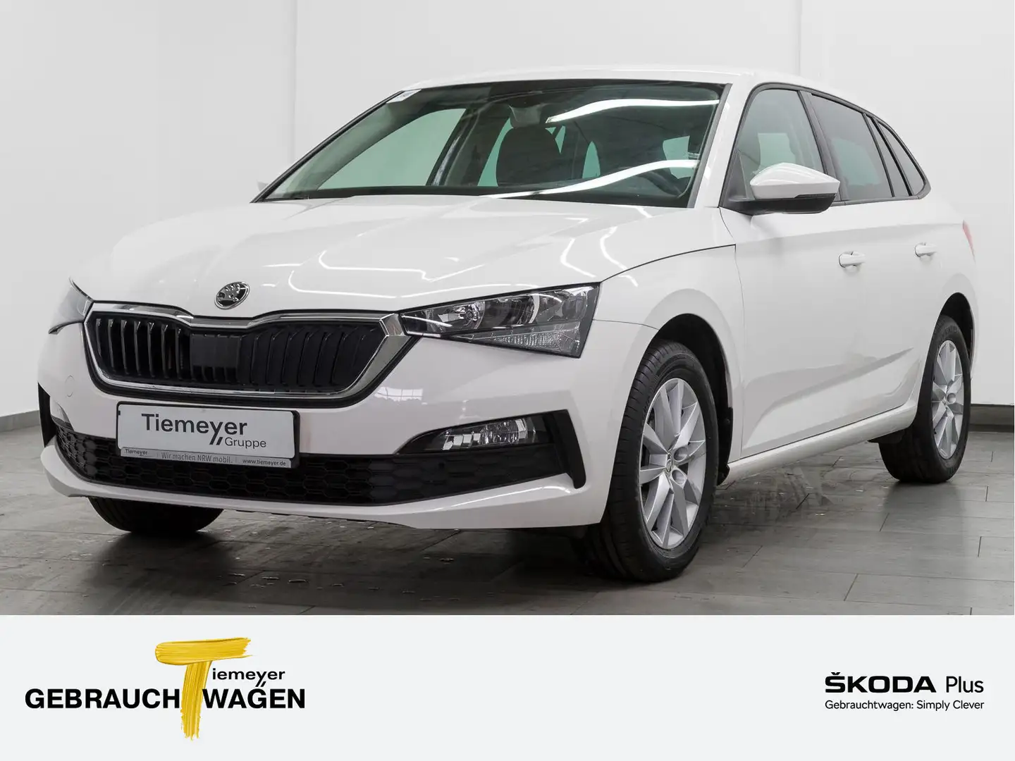 Skoda Scala 1.0 TSI AMBITION LED SMART-LINK LM16 AHK Weiß - 1