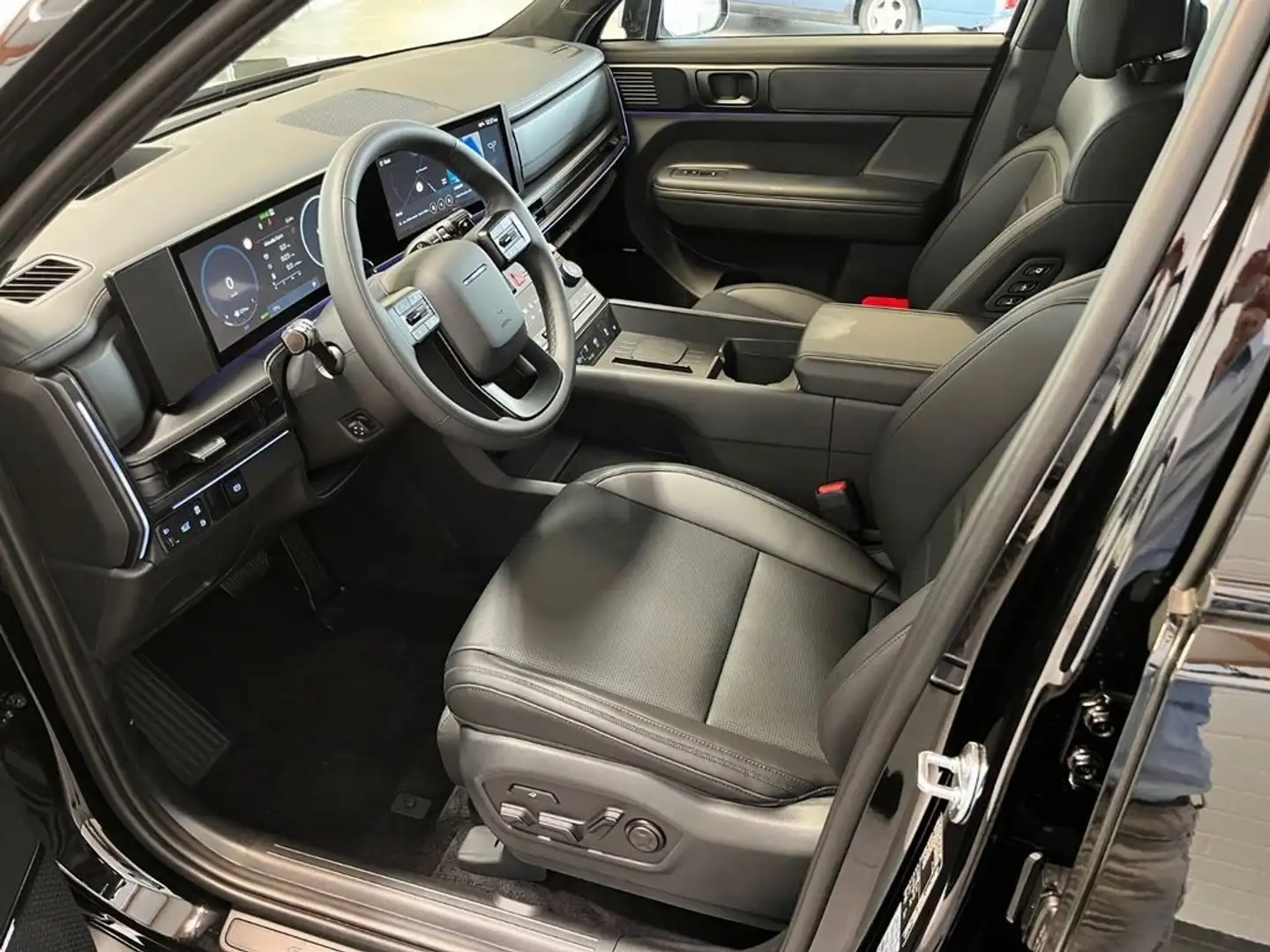 Hyundai SANTA FE 1.6 T-GDi HEV 4WD AT 7 posti XCLASS Nero - 2