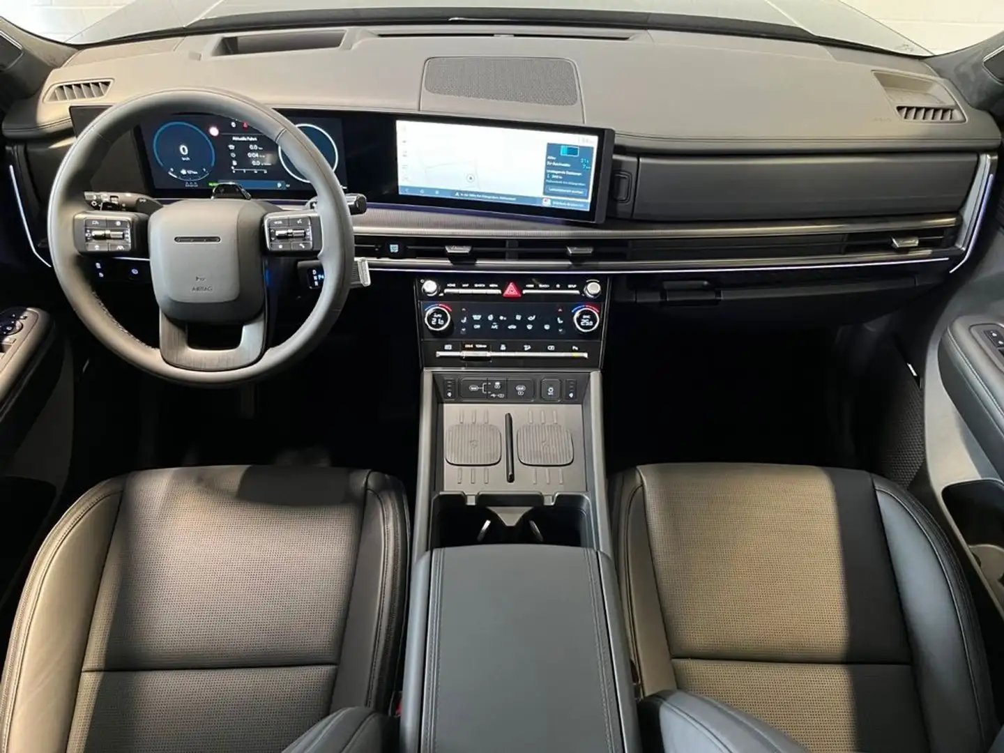 Hyundai SANTA FE 1.6 T-GDi HEV 4WD AT 7 posti XCLASS Nero - 1