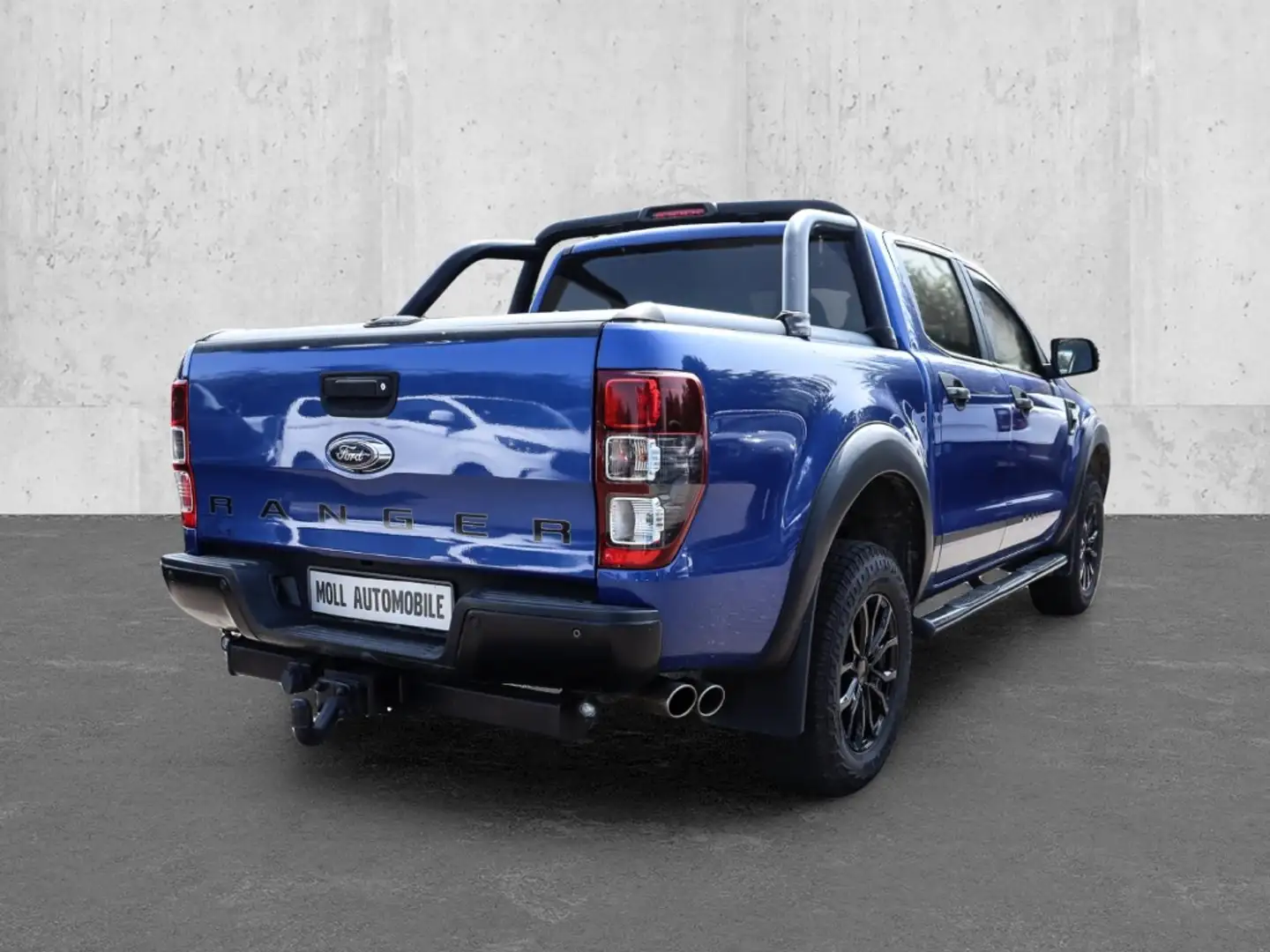 Ford Ranger Limited Doppelkabine 4x4 3.2 TDCi AHK Leder Sperrd Modrá - 2