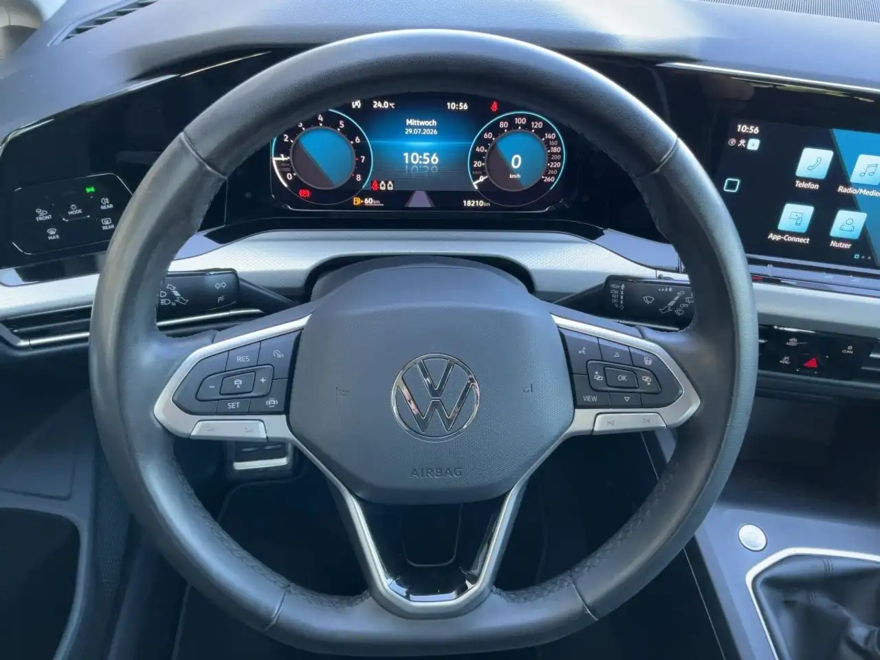 Volkswagen Golf 1.0 TSI MOVE LED+2xPDC+ACC+SHZ+16"LM, миниатюра 10